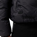 Erkek Desenli Yeşil Şişme Mont