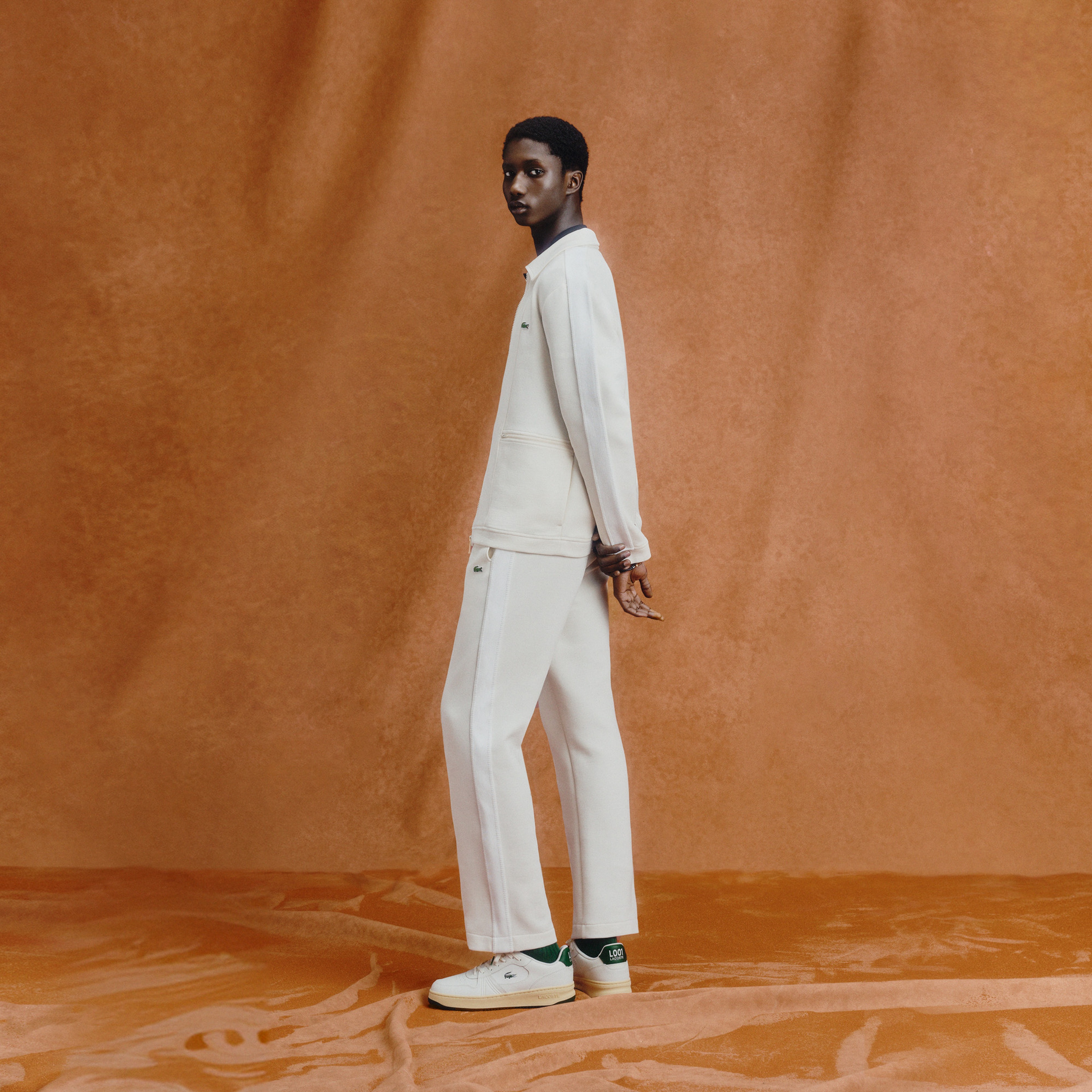 L001 Set Erkek Beyaz Sneaker