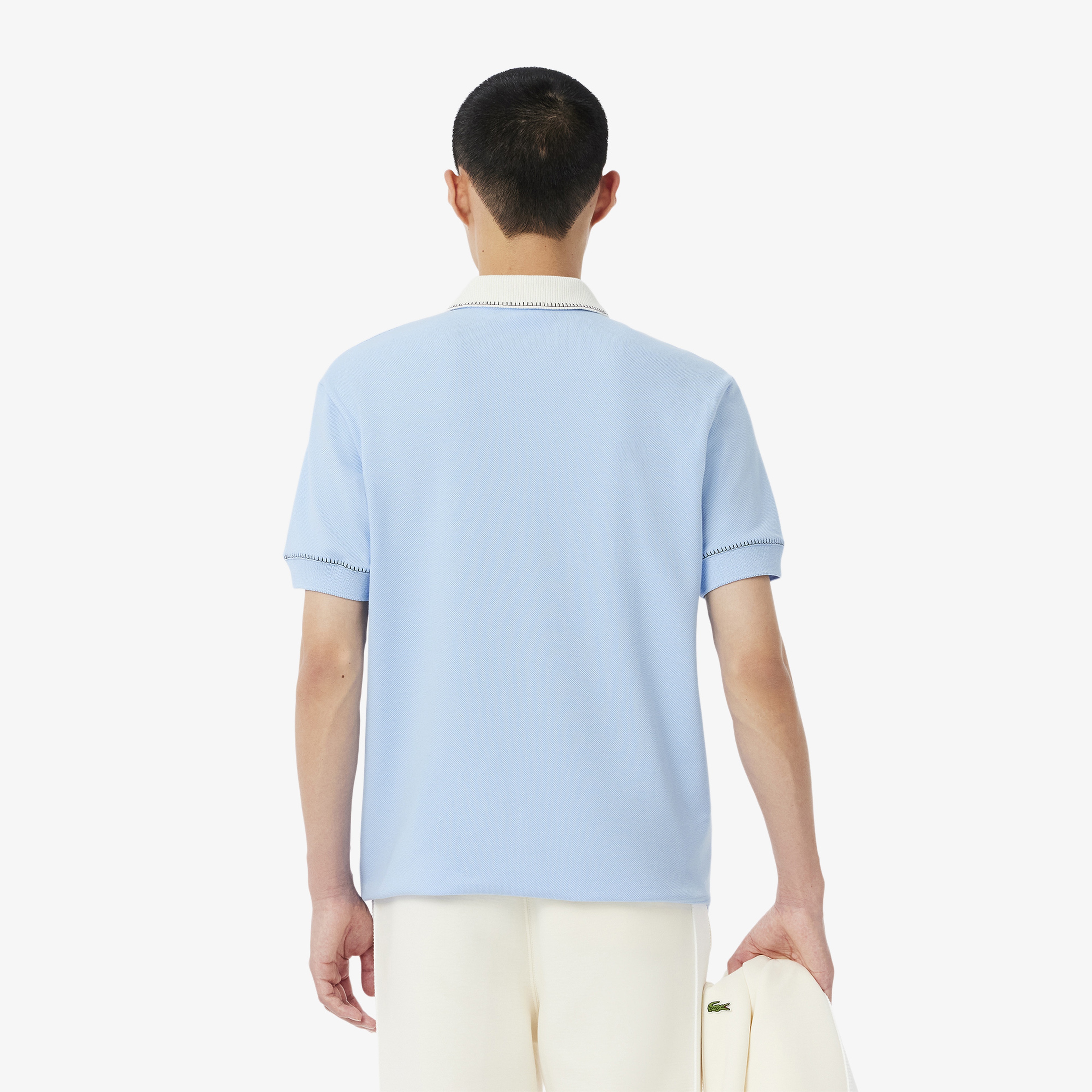 Erkek Classic Fit Mavi Polo