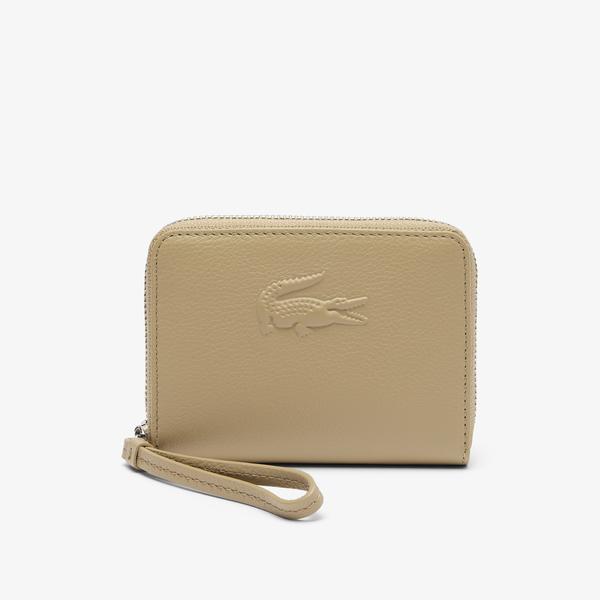 Chantaco Kadın Deri Bej Cüzdan