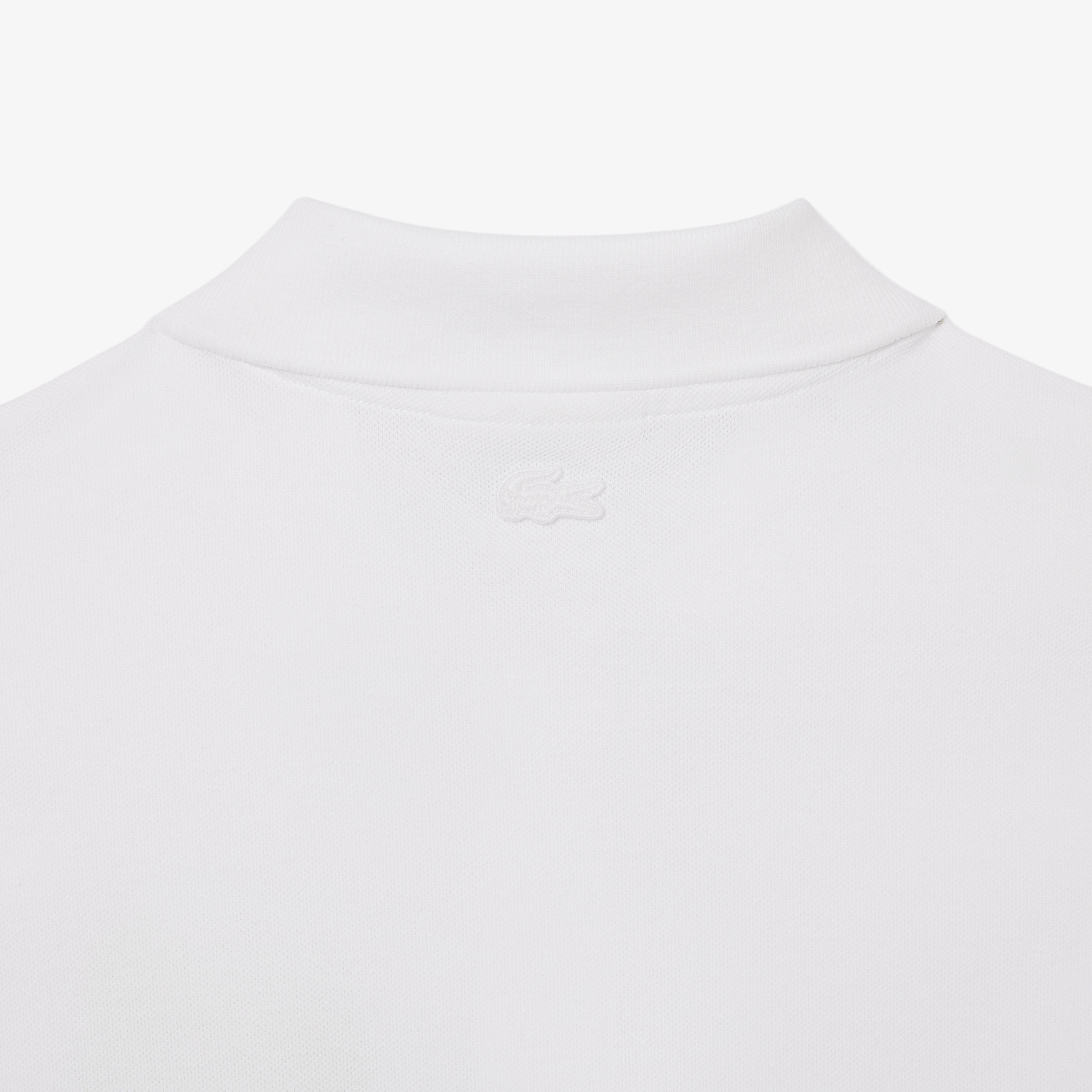 Kadın Slim Fit Beyaz Polo