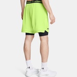 Under Armour Vanish Voven 2in1 Erkek Sarı Antrenman Şortu