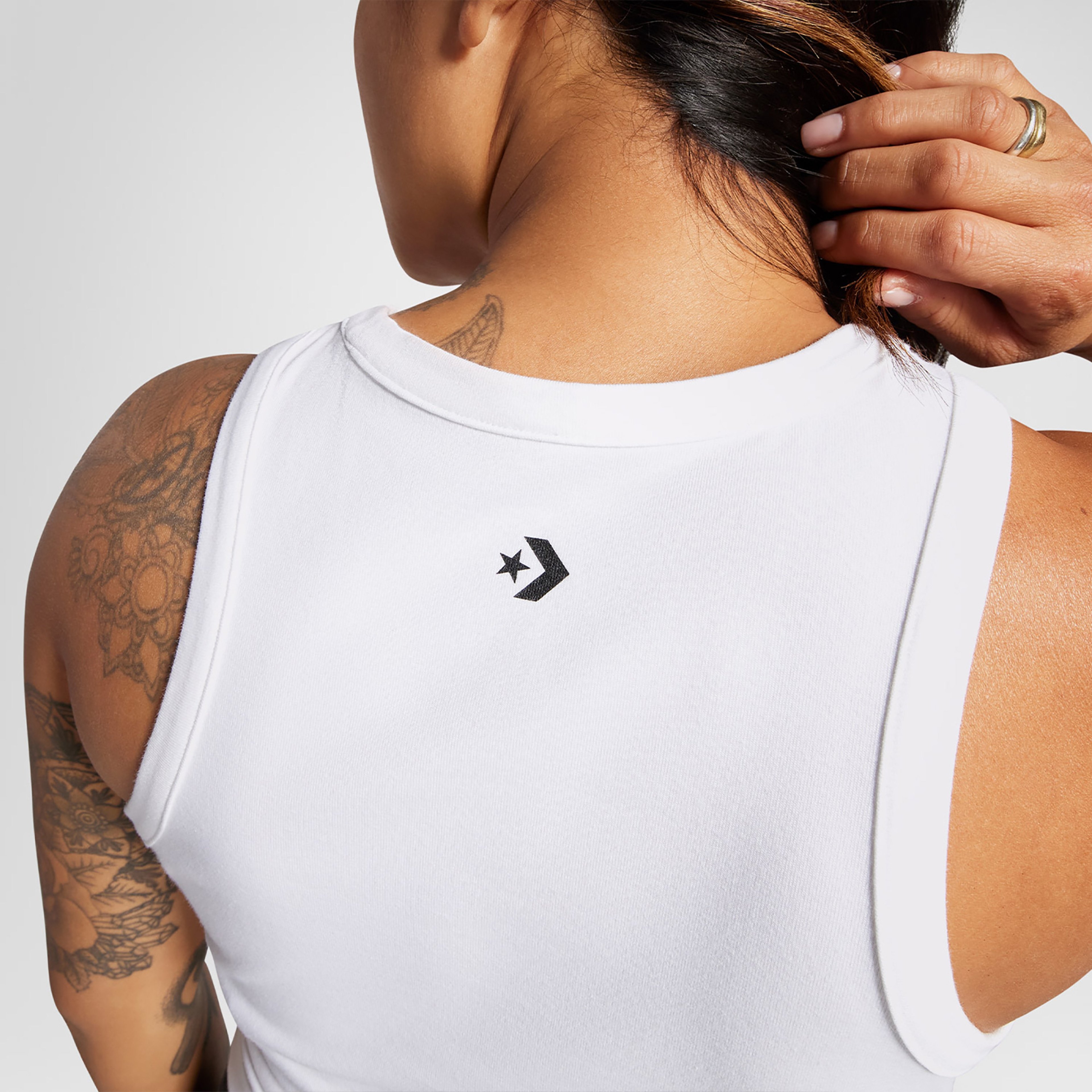 Converse Slim Fit Kadın Beyaz Top