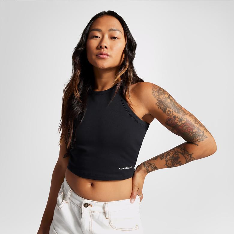Converse Slim Fit Kadın Siyah Top
