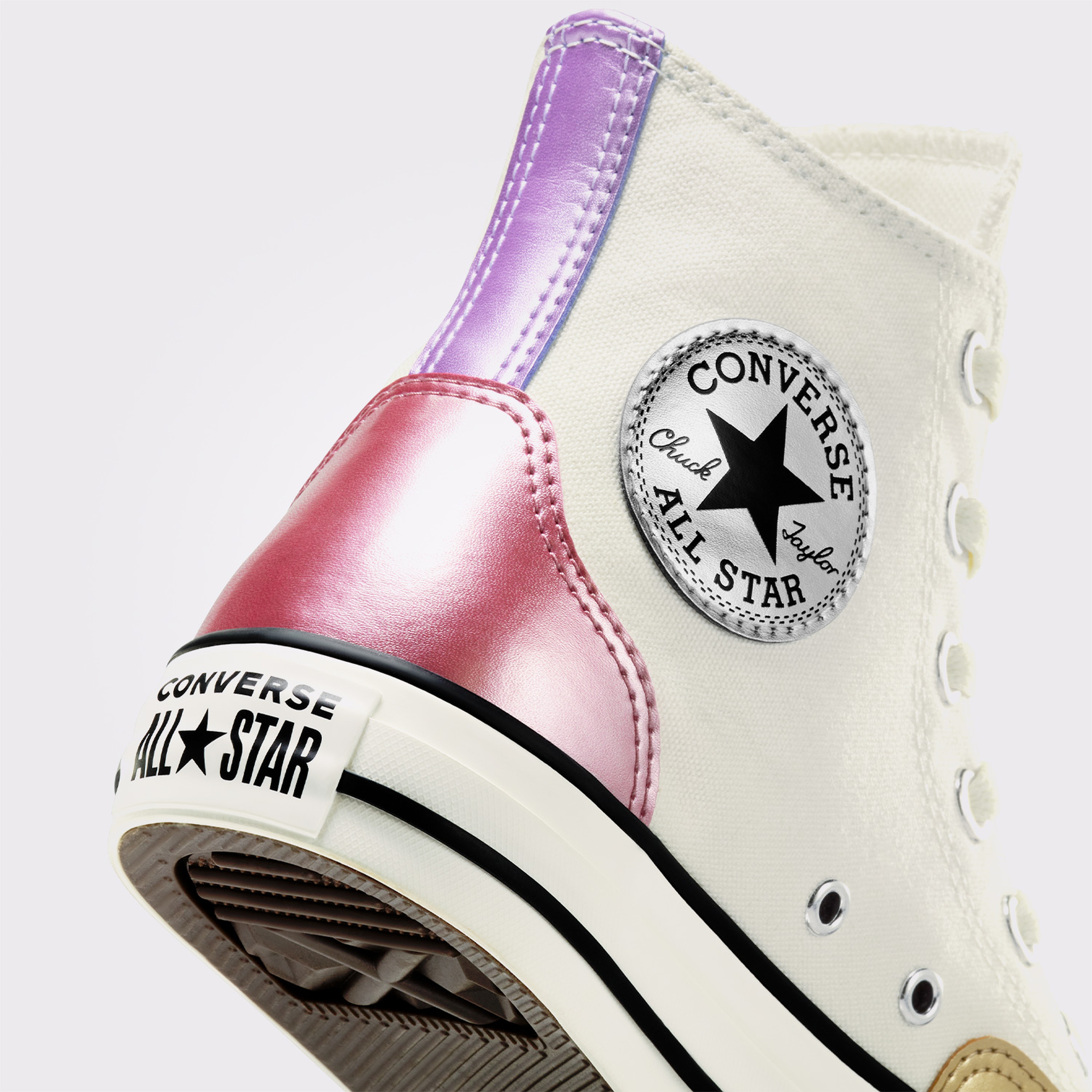 Converse Chuck Taylor All Star Y2K Chrome Kadın Beyaz Sneaker