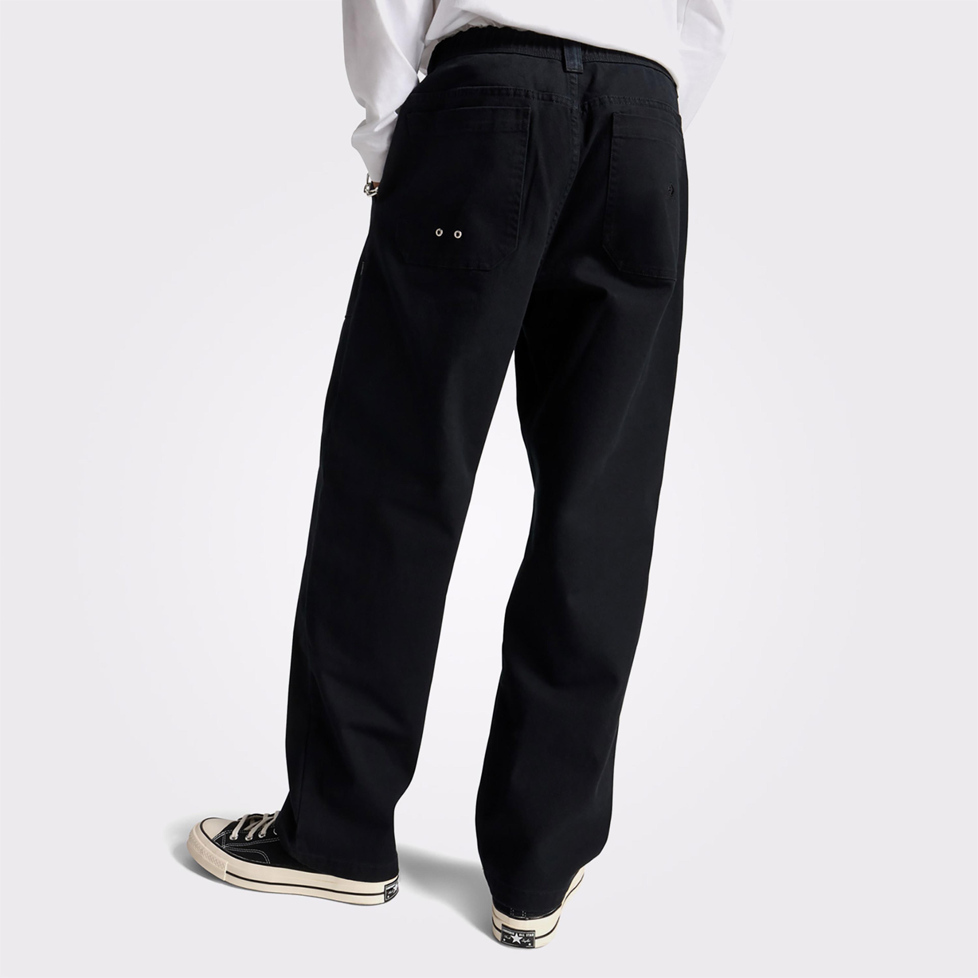 Converse Go-To Harbor Unisex Siyah Pantolon