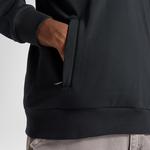 Converse Classic Sport Yarım Fermuarlı Erkek Siyah Sweatshirt