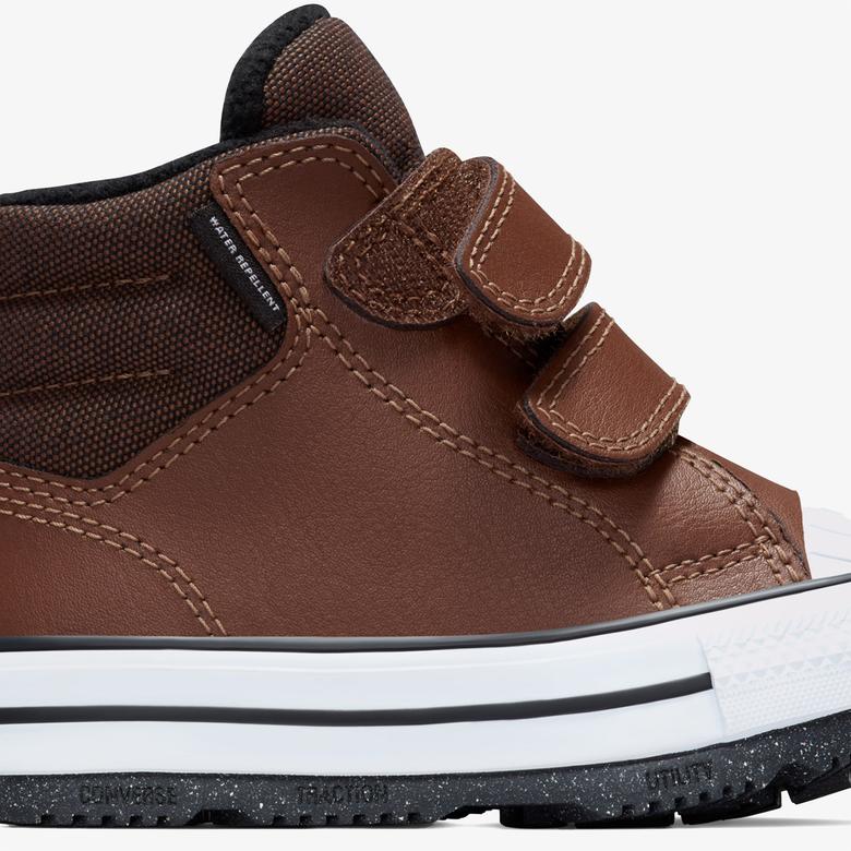 Converse Chuck Taylor All Star Berkshire Bebek Kahverengi Deri Bot