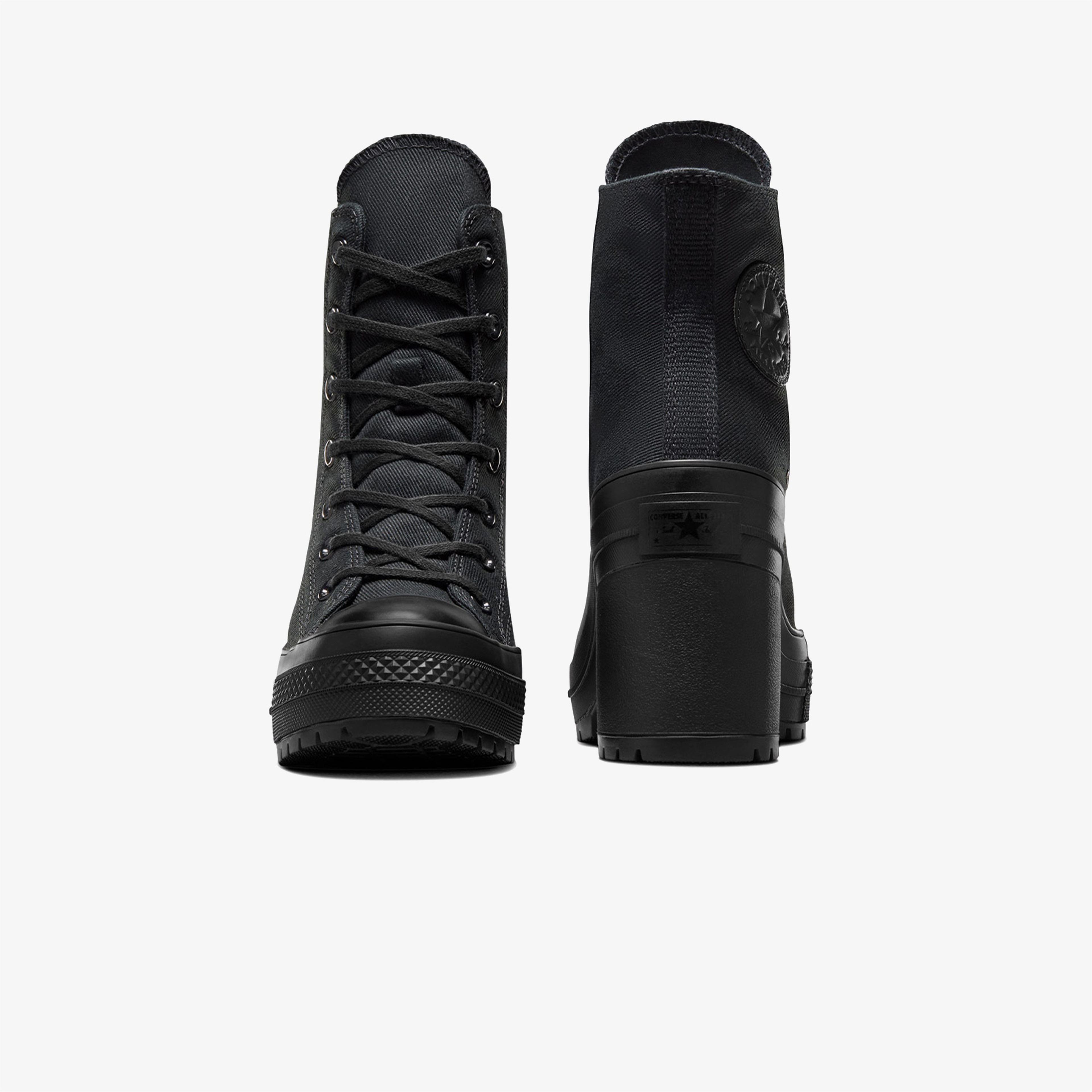 Converse Chuck 70 De Luxe Heel Unisex Siyah Platform Sneaker