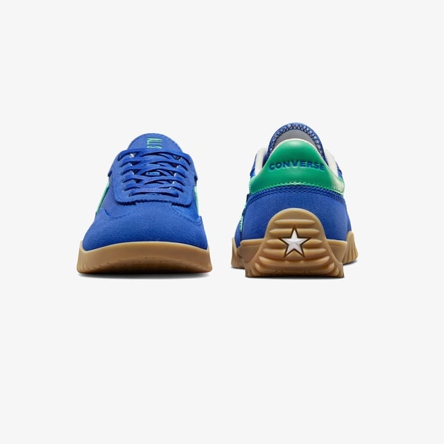 Converse Run Star Trainer Unisex Mavi Süet Sneaker - Görsel 4