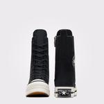 Converse Chuck 70 Plus Unisex Siyah Platform Sneaker