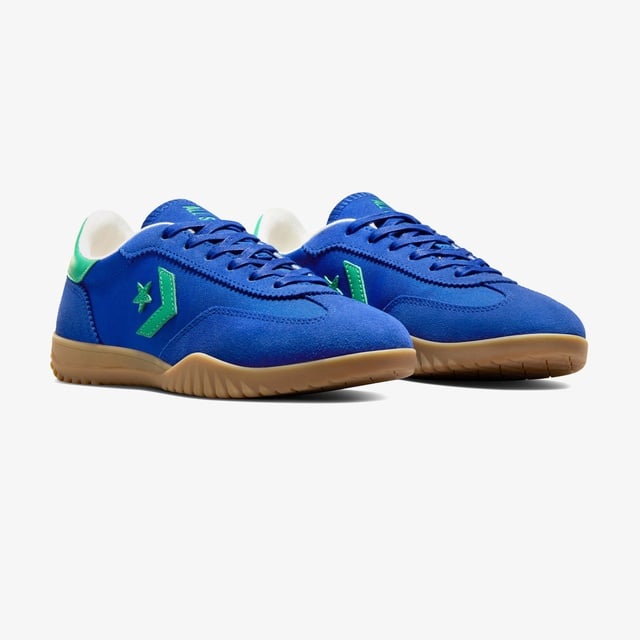 Converse Run Star Trainer Unisex Mavi Süet Sneaker - Görsel 3