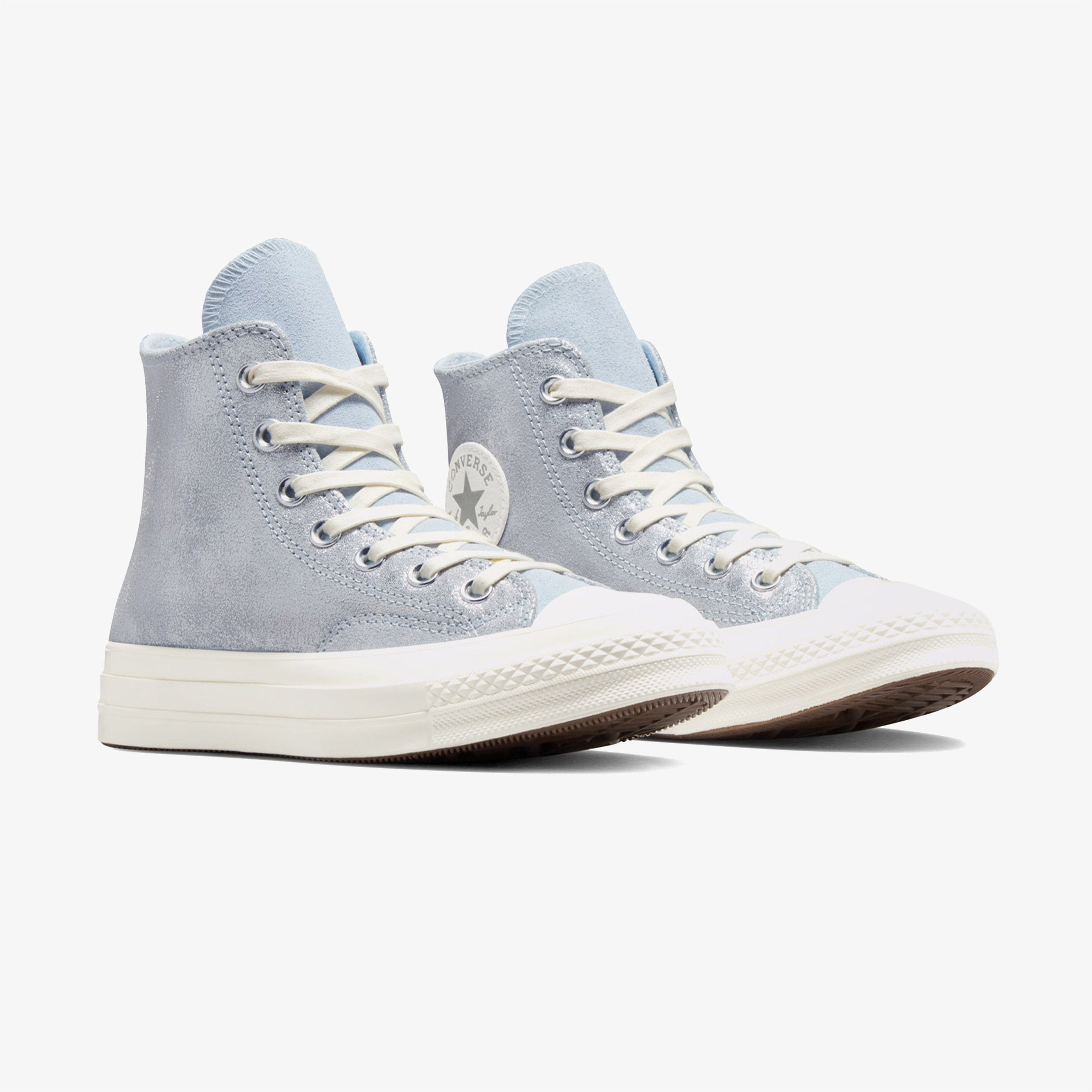 Converse Chuck 70 Suede Shimmer Unisex Mavi Süet Sneaker