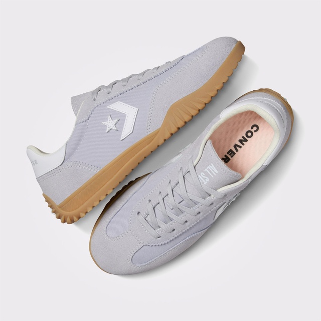 Converse Mor Converse Run Star Trainer Unisex Süet Sneaker