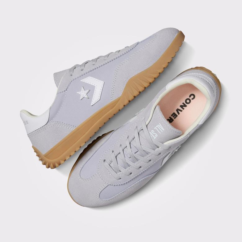 Converse Run Star Trainer Unisex Gri Süet Sneaker