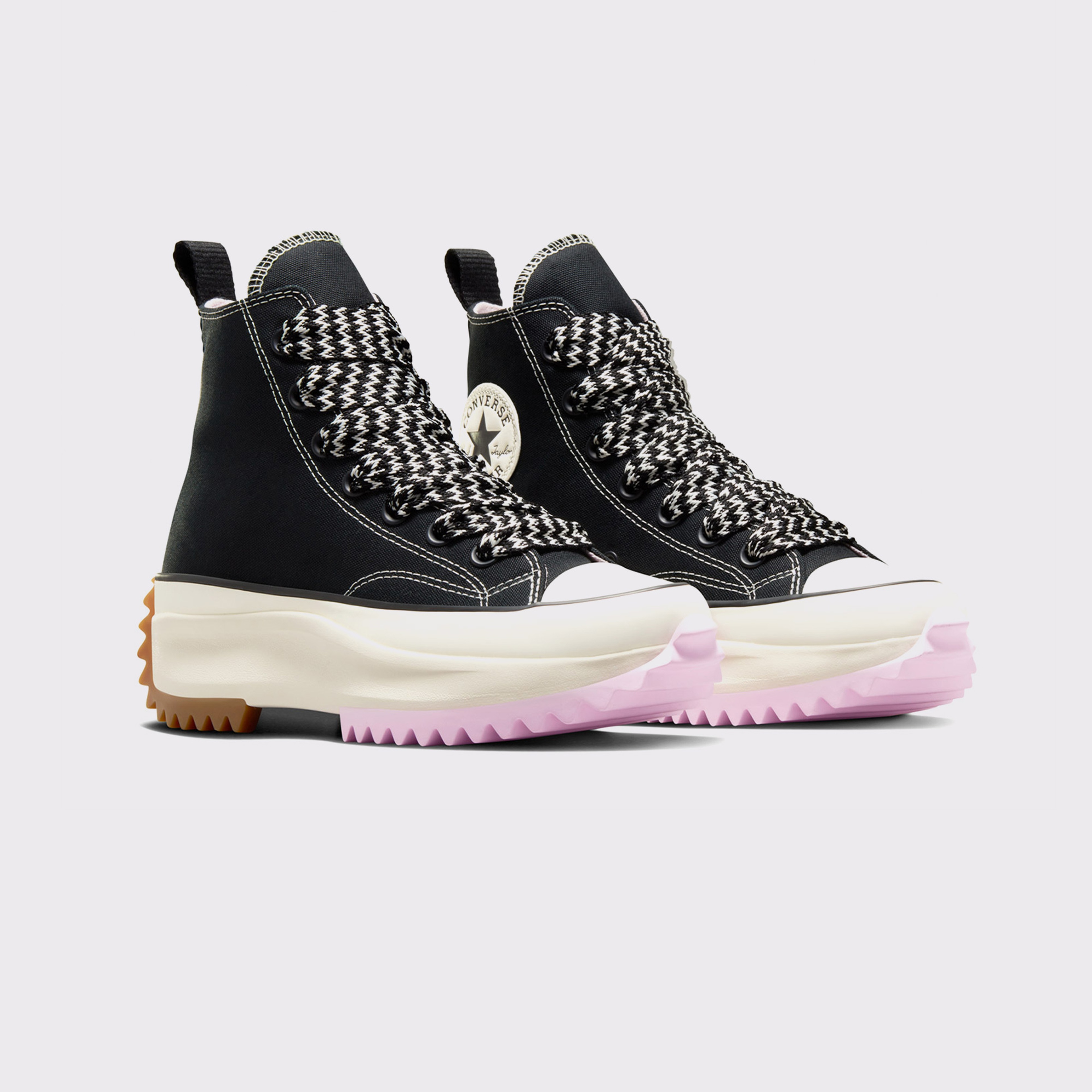 Converse Run Star Hike Unisex Siyah Platform Sneaker