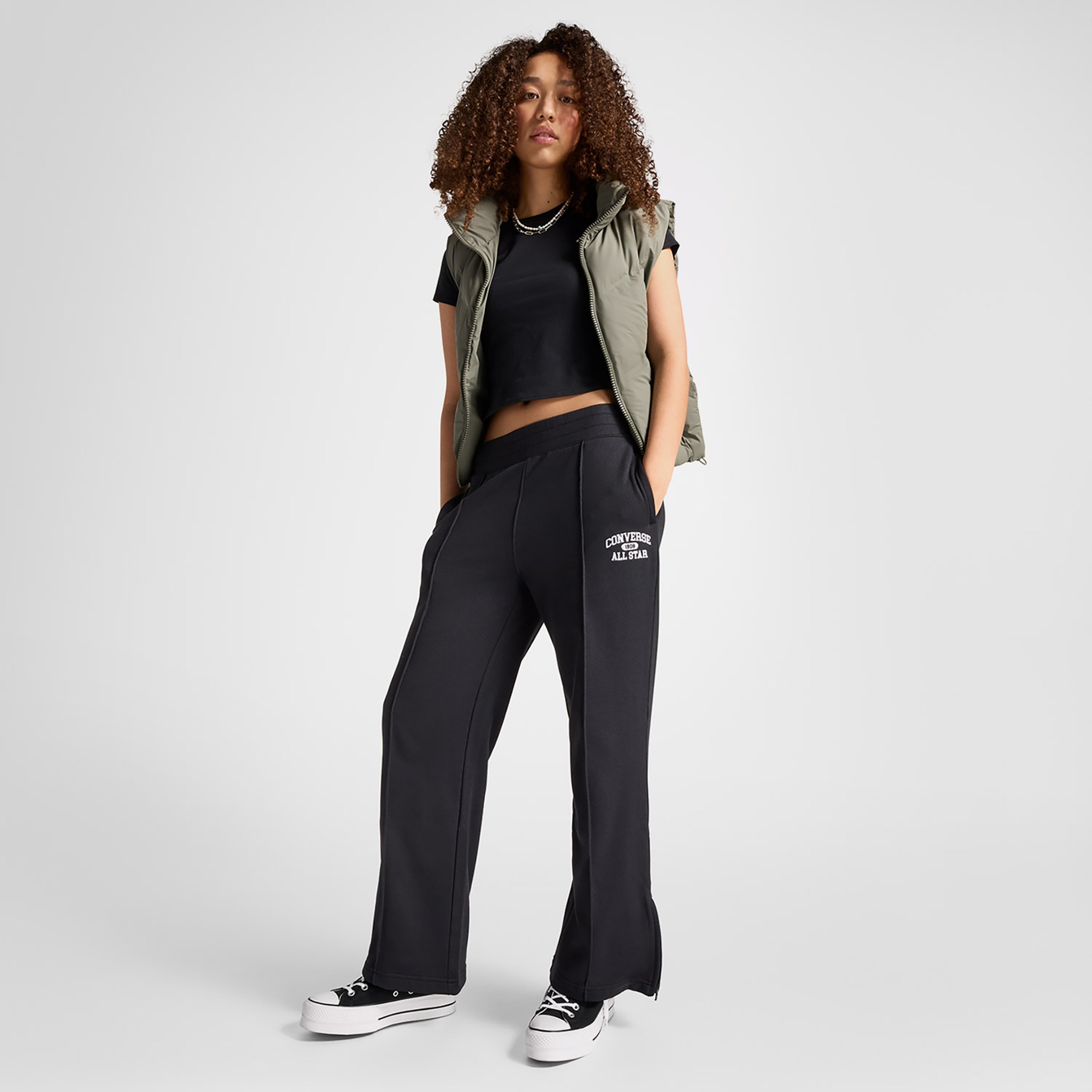 Converse Kadın Siyah Pantolon