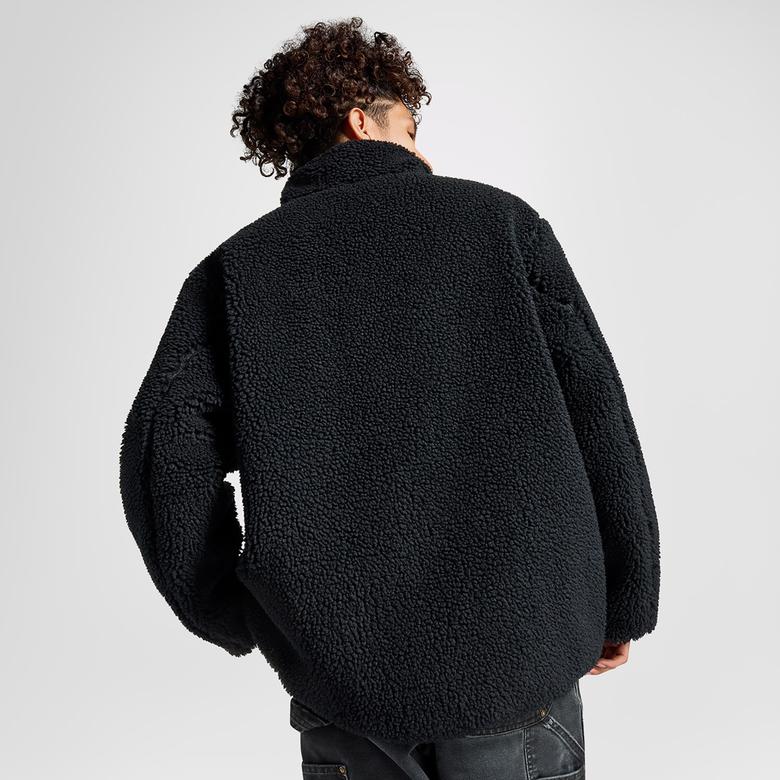 Converse Classic Erkek Dik Yaka Çift Taraflı Siyah Ceket