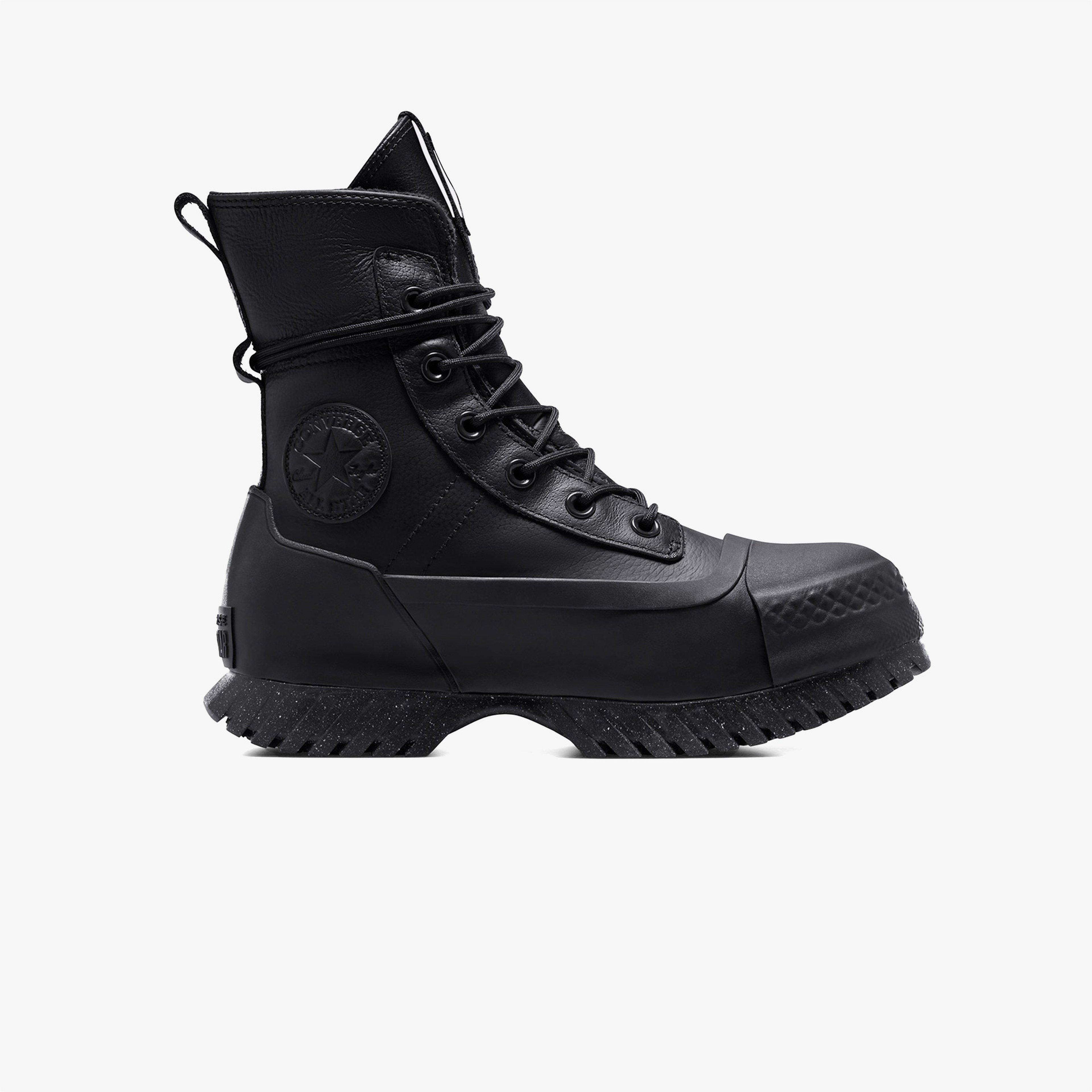 Converse Chuck Taylor All Star Lugged 2.0 CC Unisex Siyah Deri Platform Sneaker