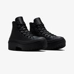 Converse Chuck Taylor All Star Lugged Heel Unisex Siyah Deri Platform Sneaker