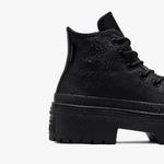 Converse Chuck Taylor All Star Lugged Heel Unisex Siyah Deri Platform Sneaker