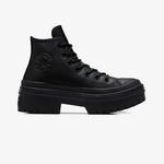 Converse Chuck Taylor All Star Lugged Heel Unisex Siyah Deri Platform Sneaker