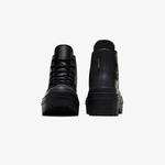 Converse Chuck Taylor All Star Lugged Heel Unisex Siyah Deri Platform Sneaker