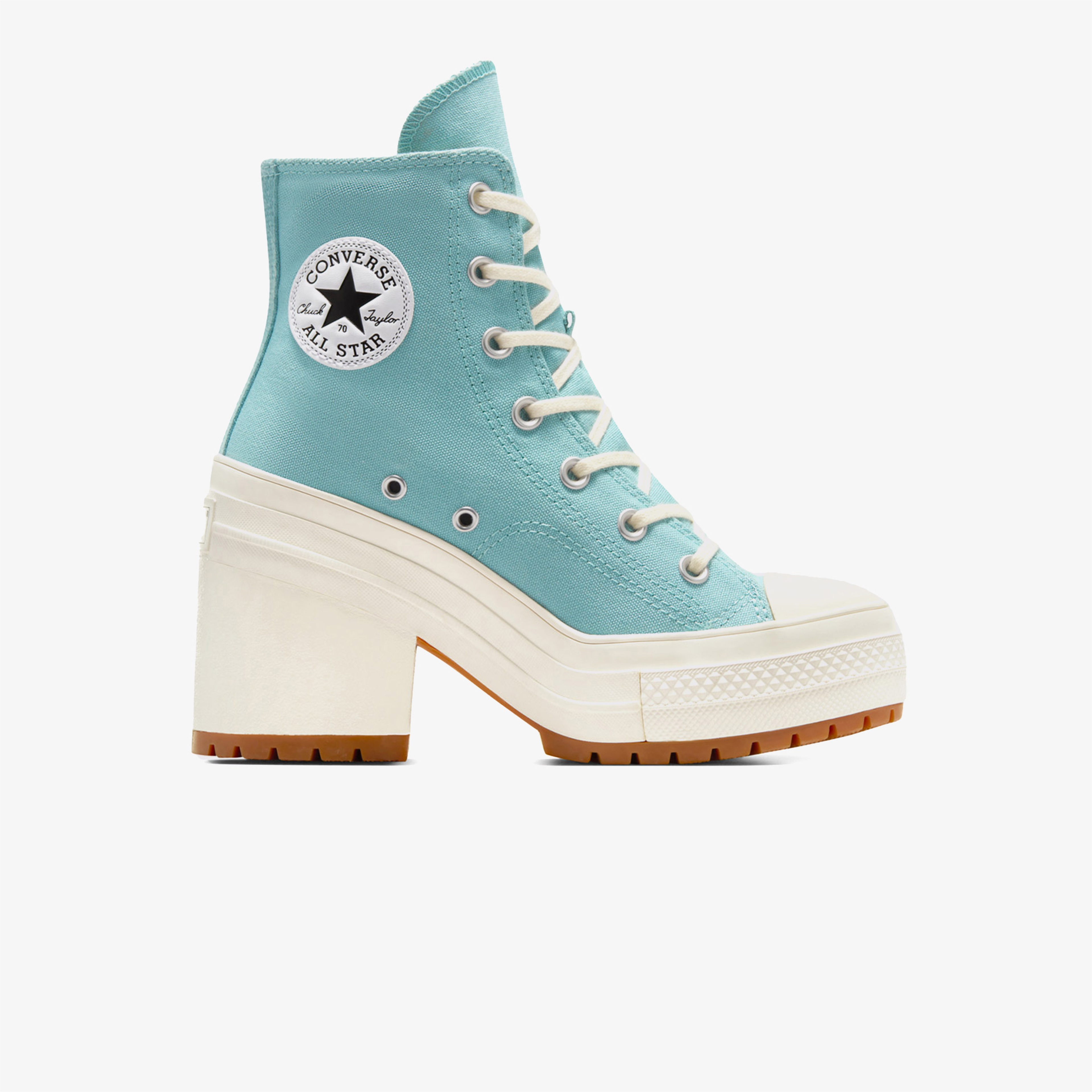 Converse Chuck 70 De Luxe Heel Kadın Mavi Platform Sneaker