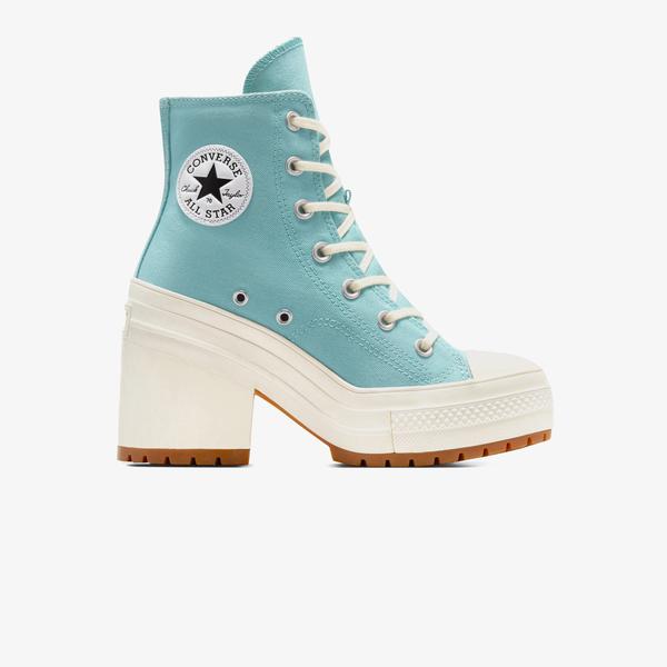 Converse Chuck 70 De Luxe Heel Kadın Mavi Platform Sneaker