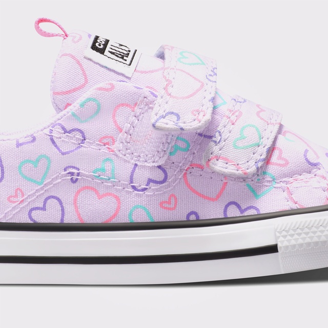 Converse Chuck Taylor All Star 2V Bebek Pembe Sneaker - Görsel 8