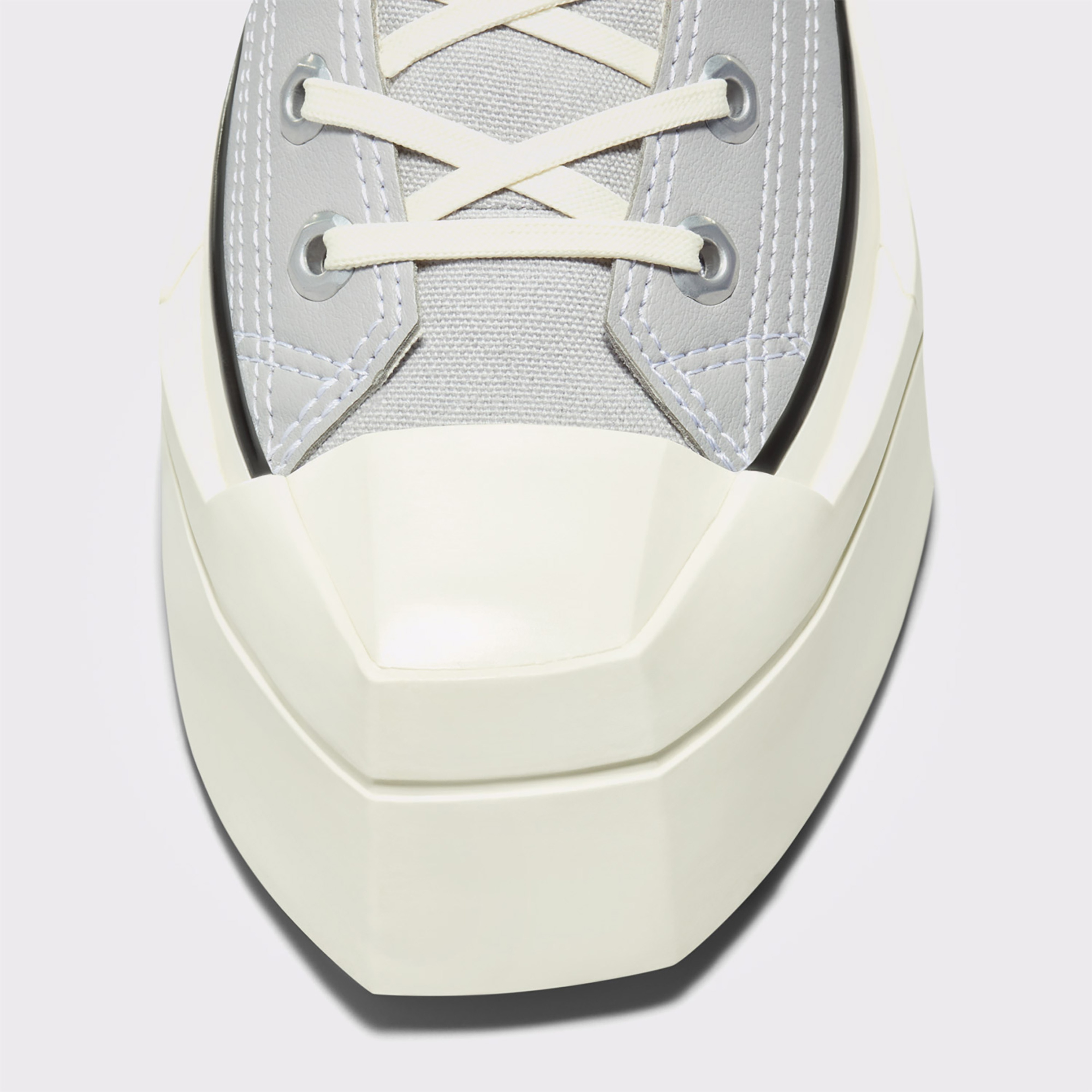 Converse Chuck 70 De Luxe Squared Unisex Gri Platform Sneaker