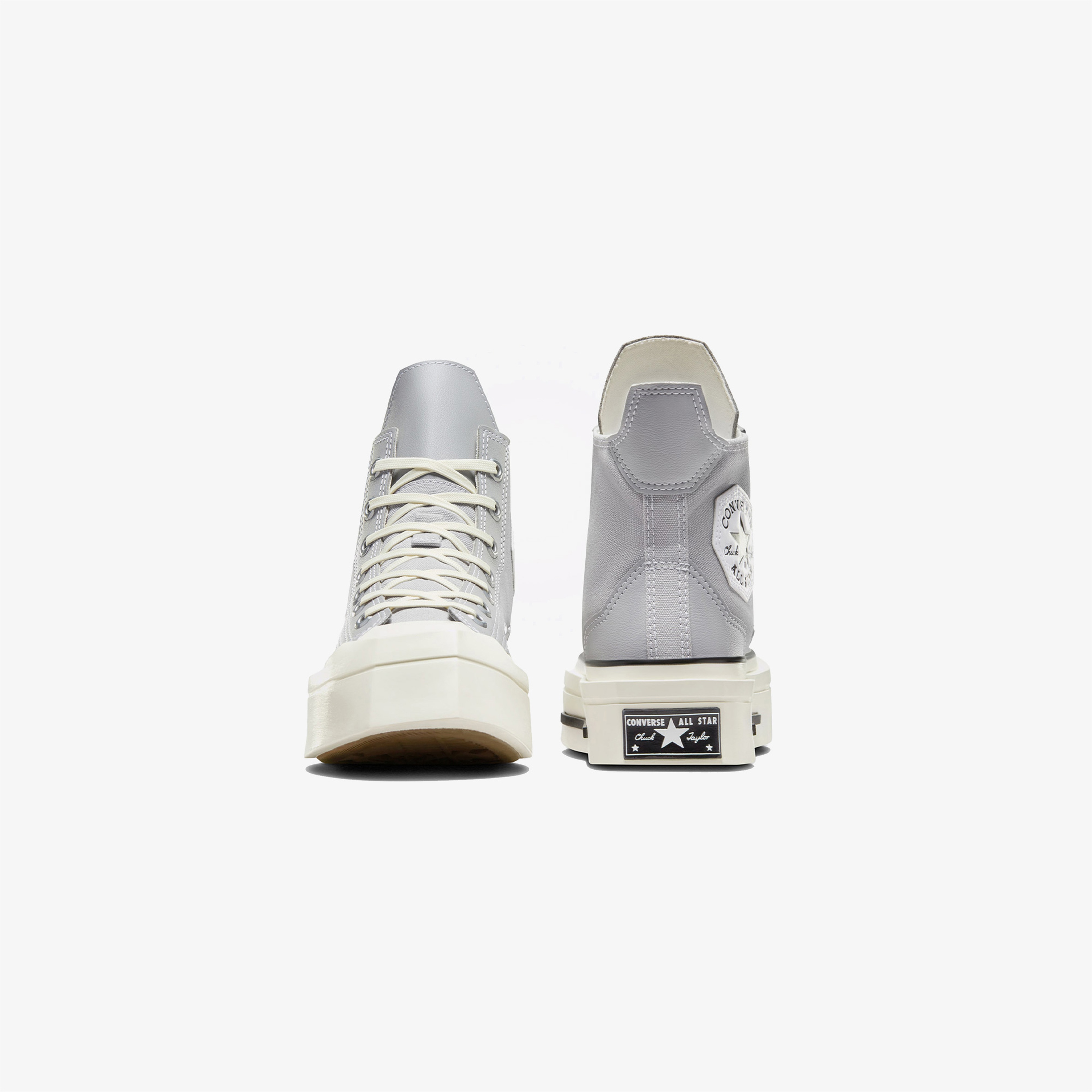 Converse Chuck 70 De Luxe Squared Unisex Gri Platform Sneaker