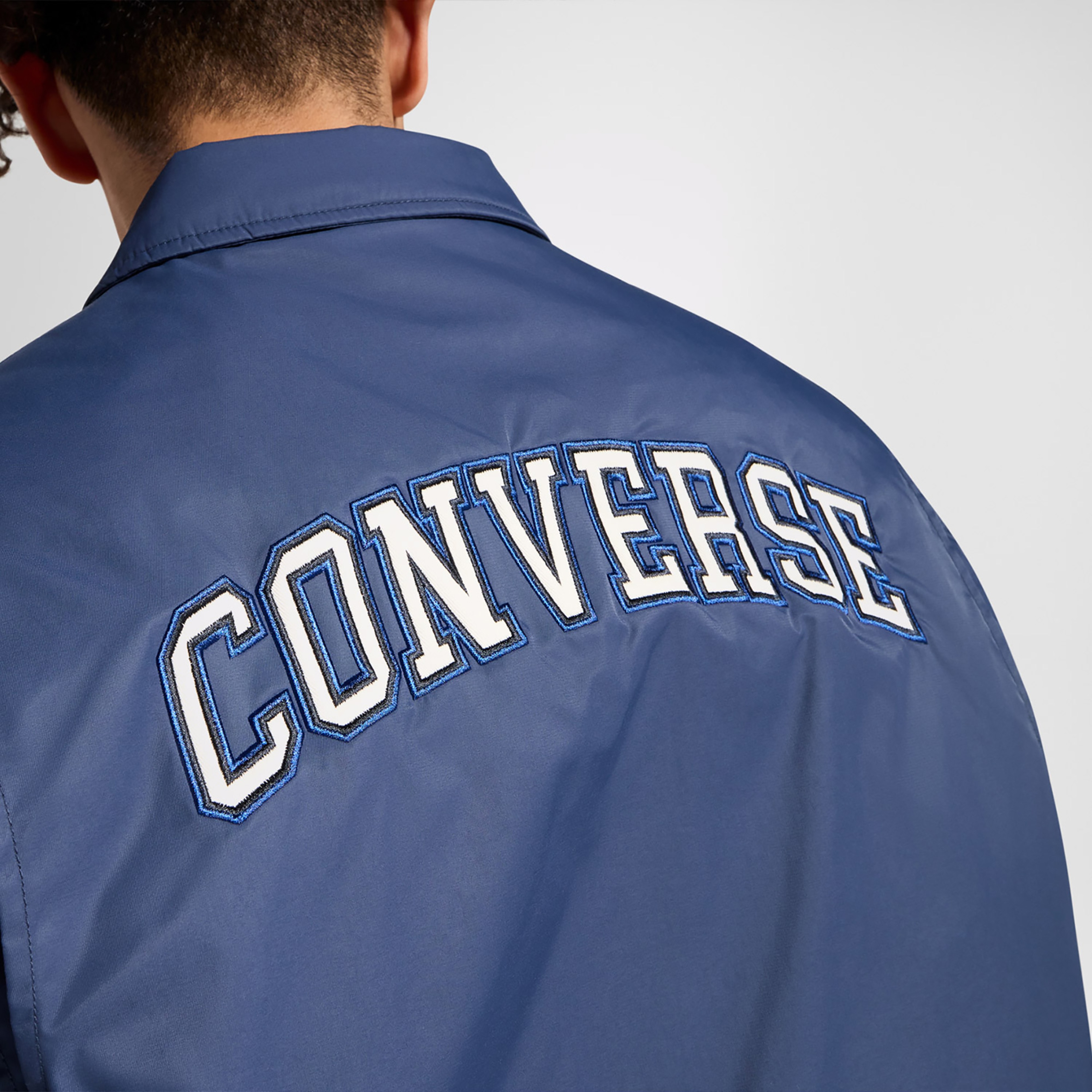 Converse Classic Erkek Dik Yaka Lacivert Ceket