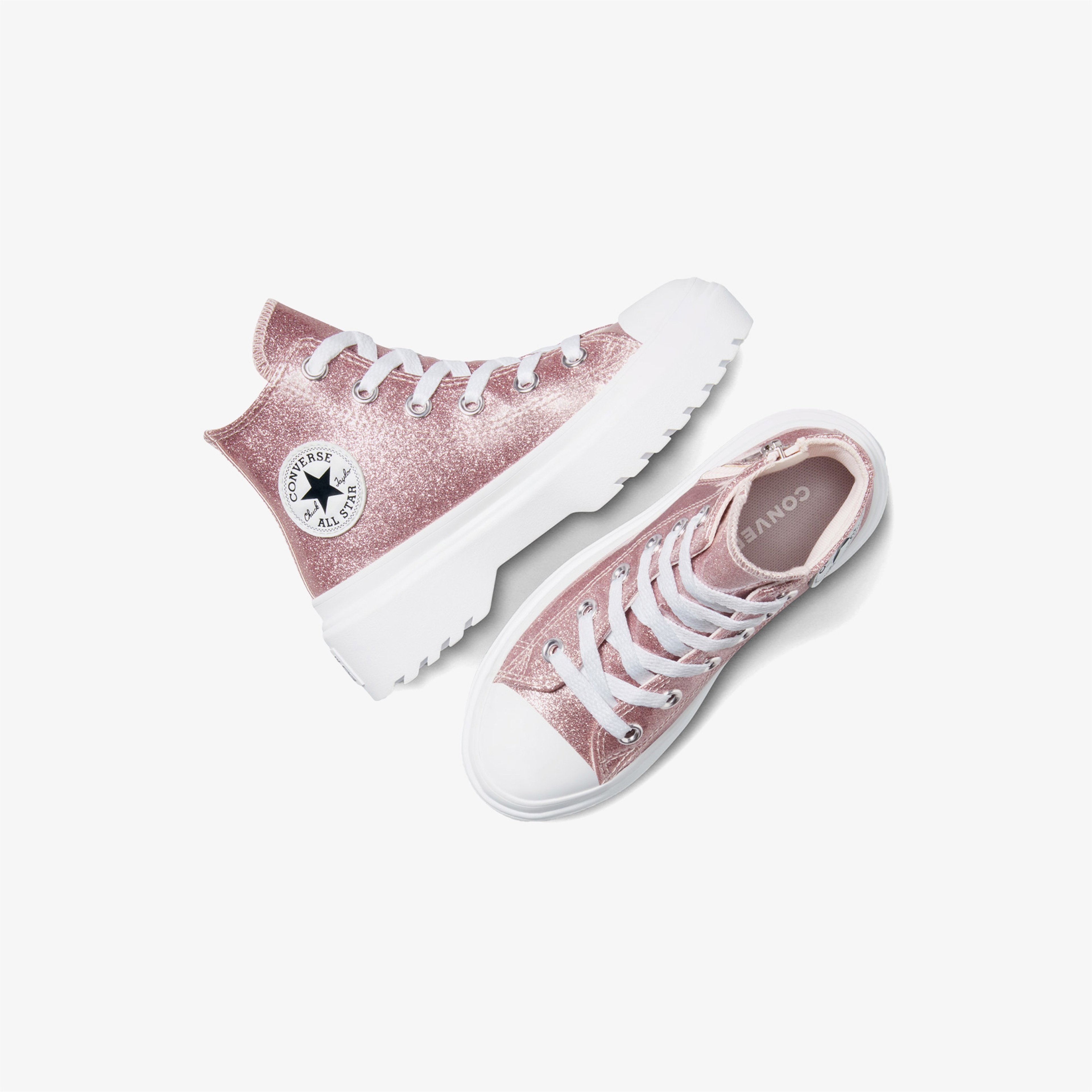 Converse Chuck Taylor All Star Lugged Lift Çocuk Pembe Platform Sneaker