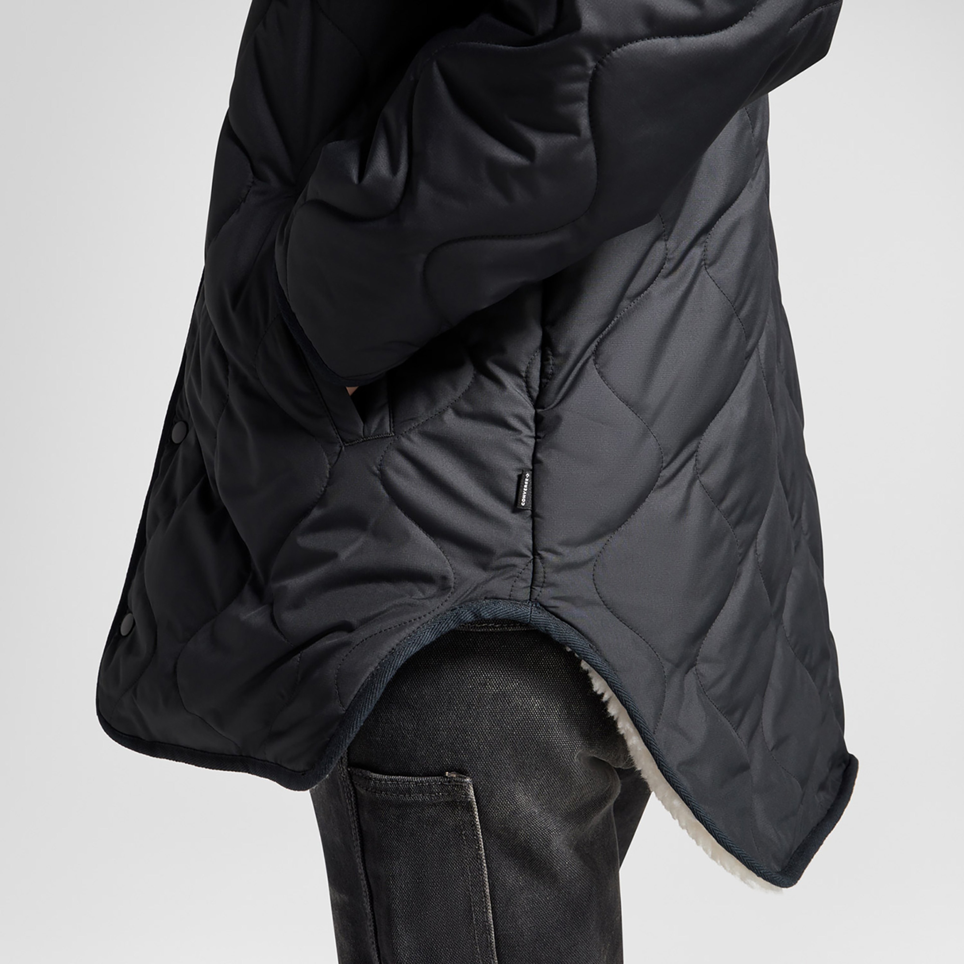 Converse Malden Liner Kadın Siyah Ceket