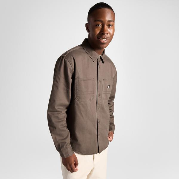 Converse Classic Erkek Cepli Kahverengi Gömlek