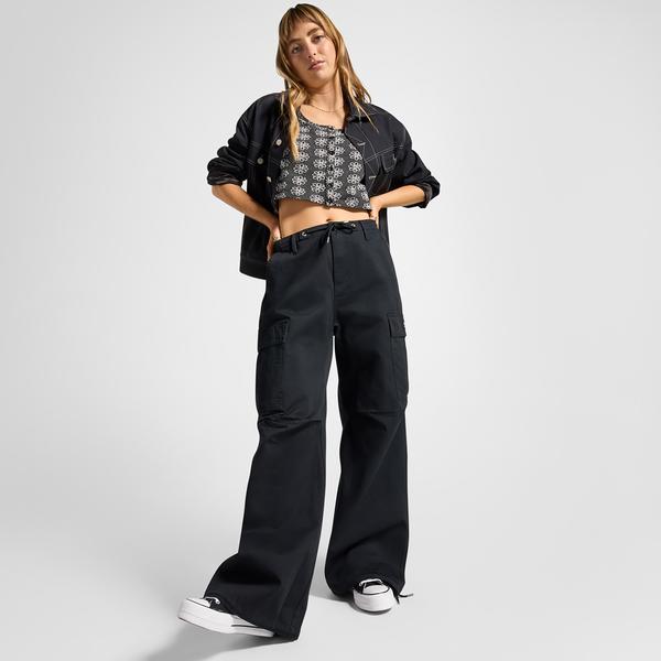 Converse Cargo Kadın Siyah Pantolon