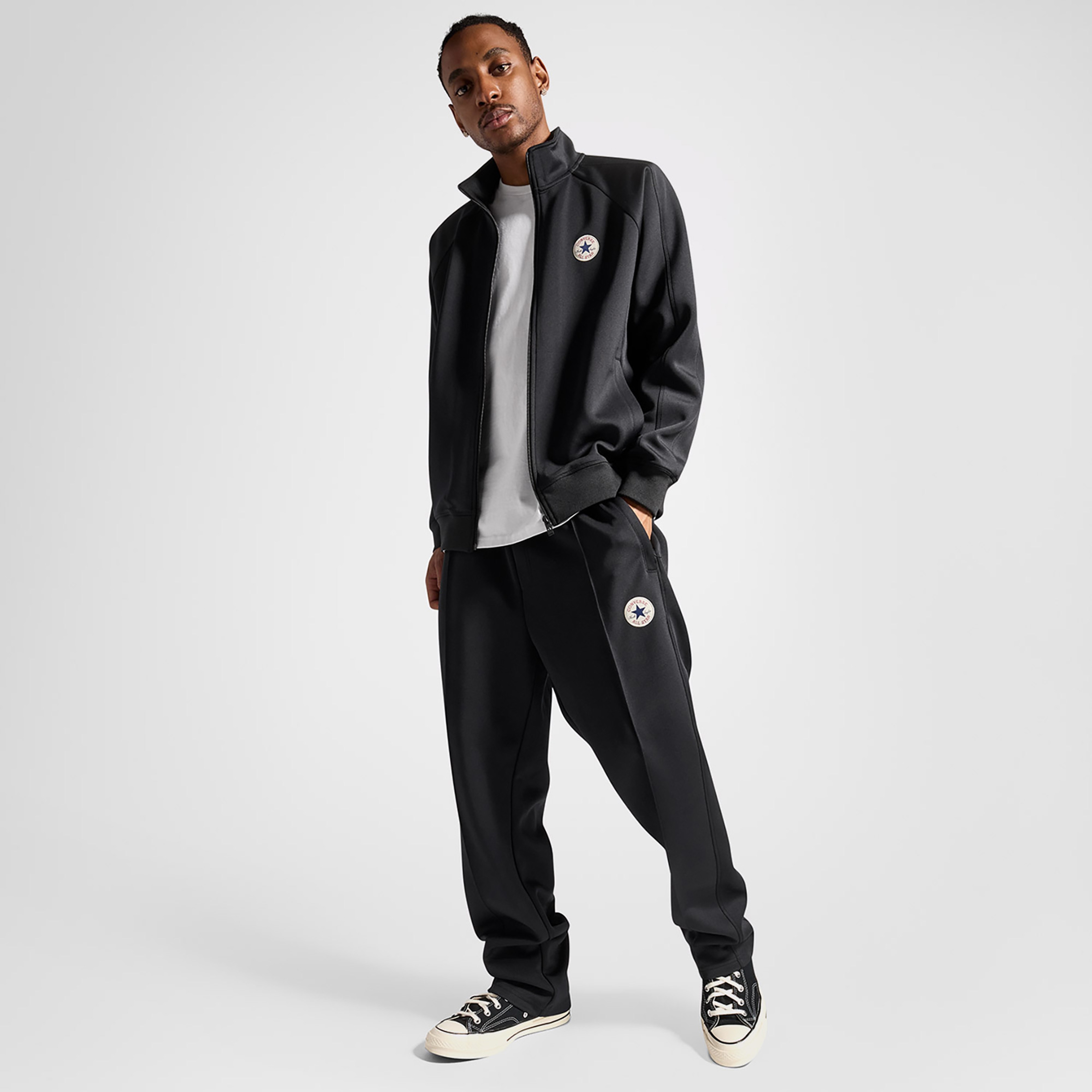 Converse Classic Erkek Siyah Eşofman Altı