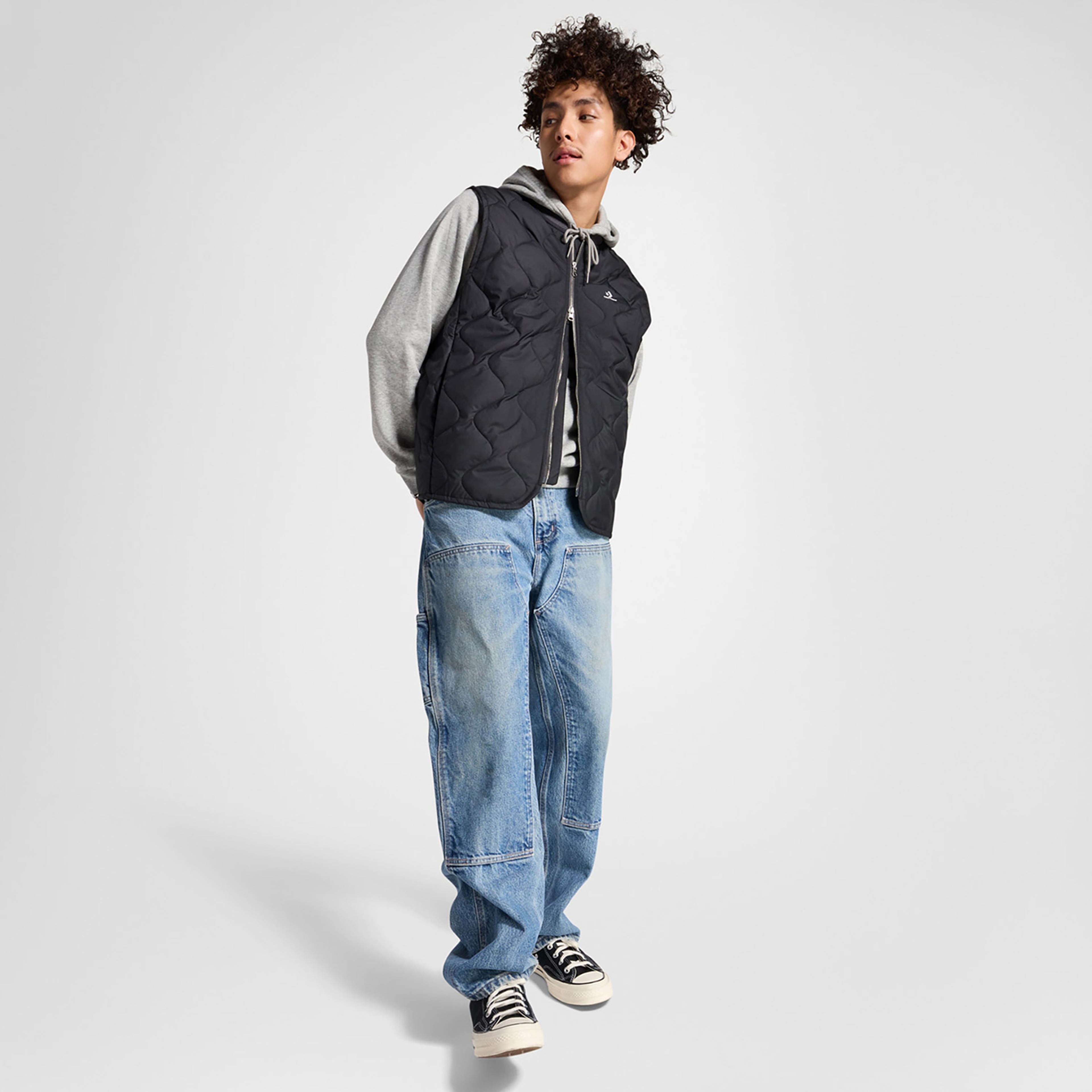 Converse Classic Erkek Siyah Yelek