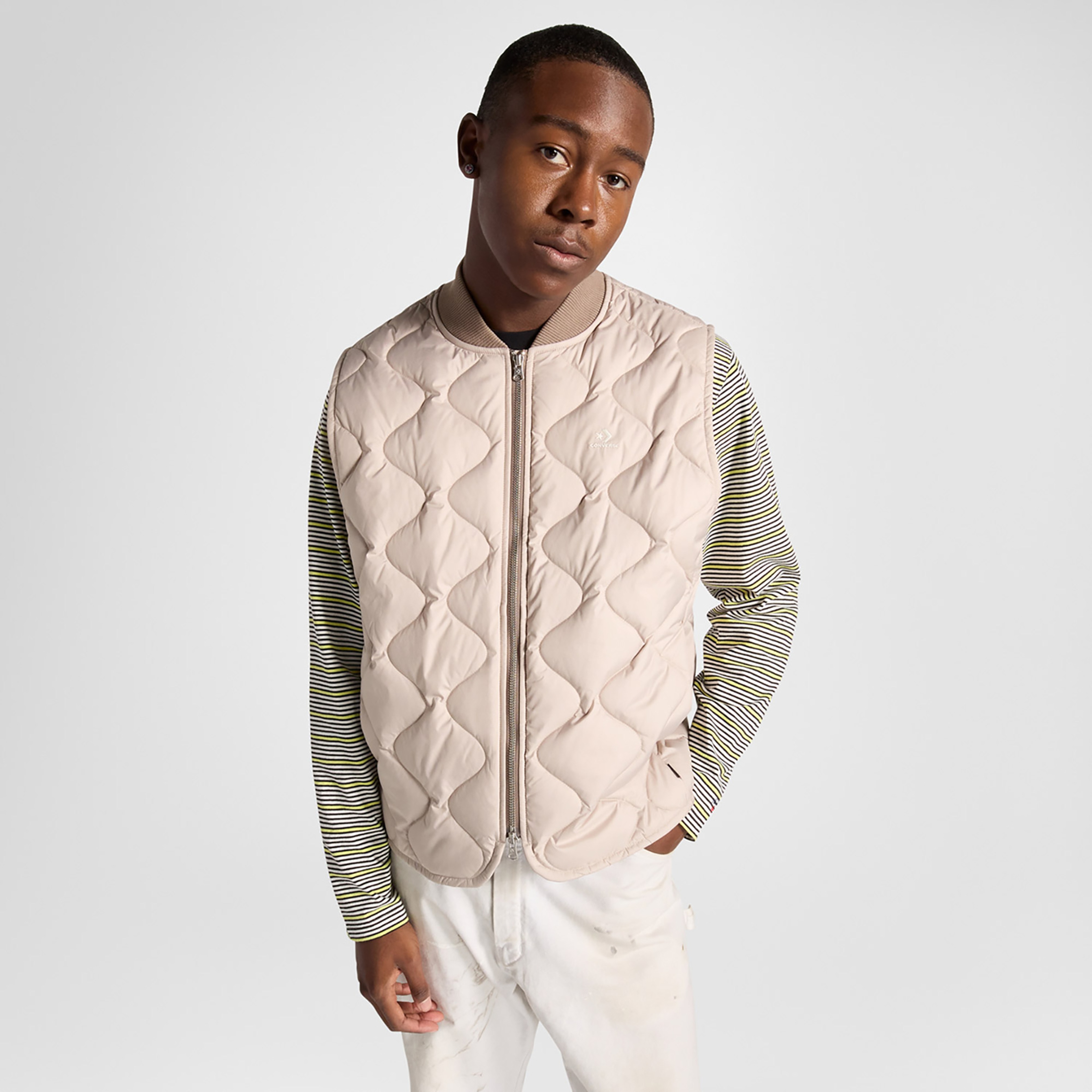 Converse Classic Erkek Bej Yelek