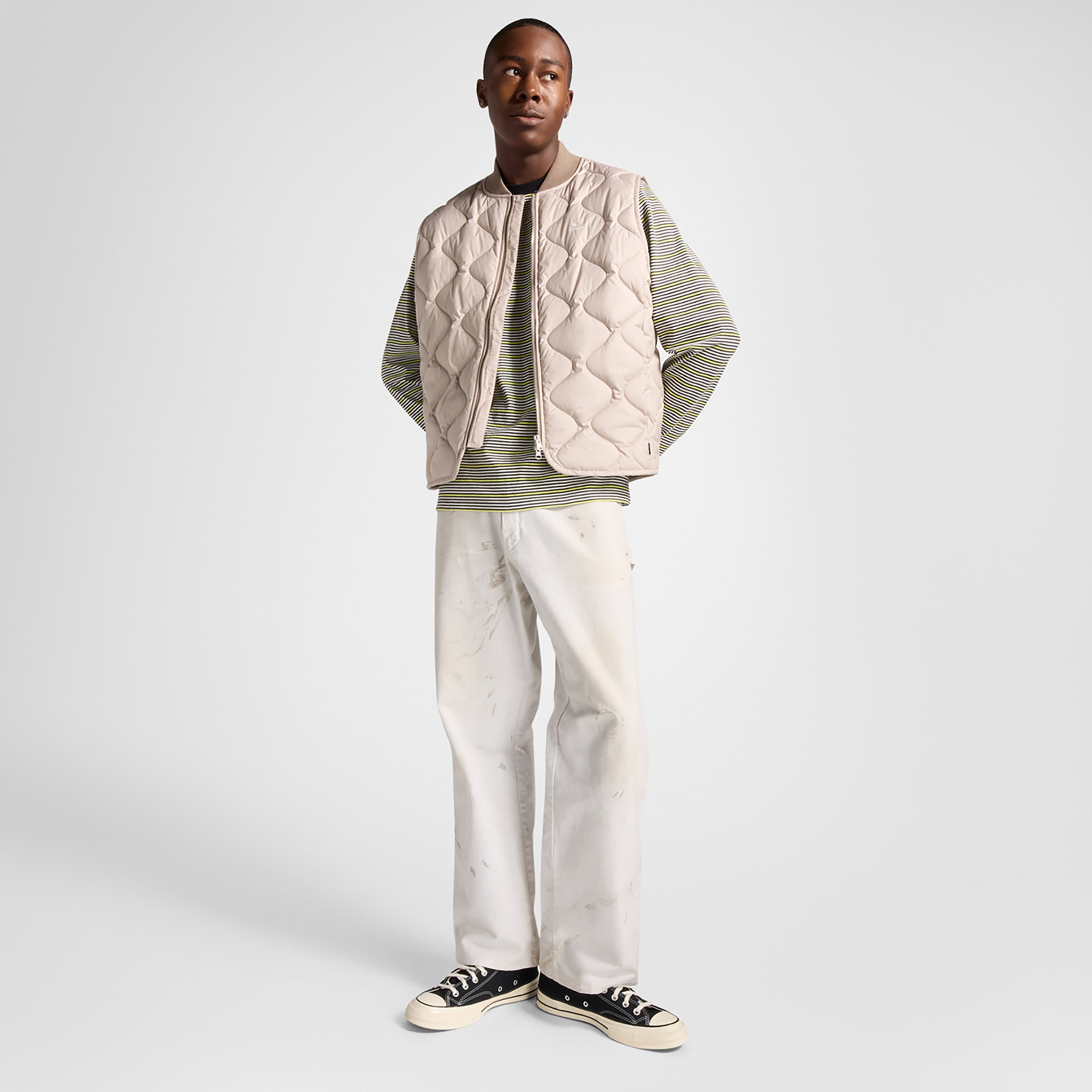 Converse Classic Erkek Bej Yelek