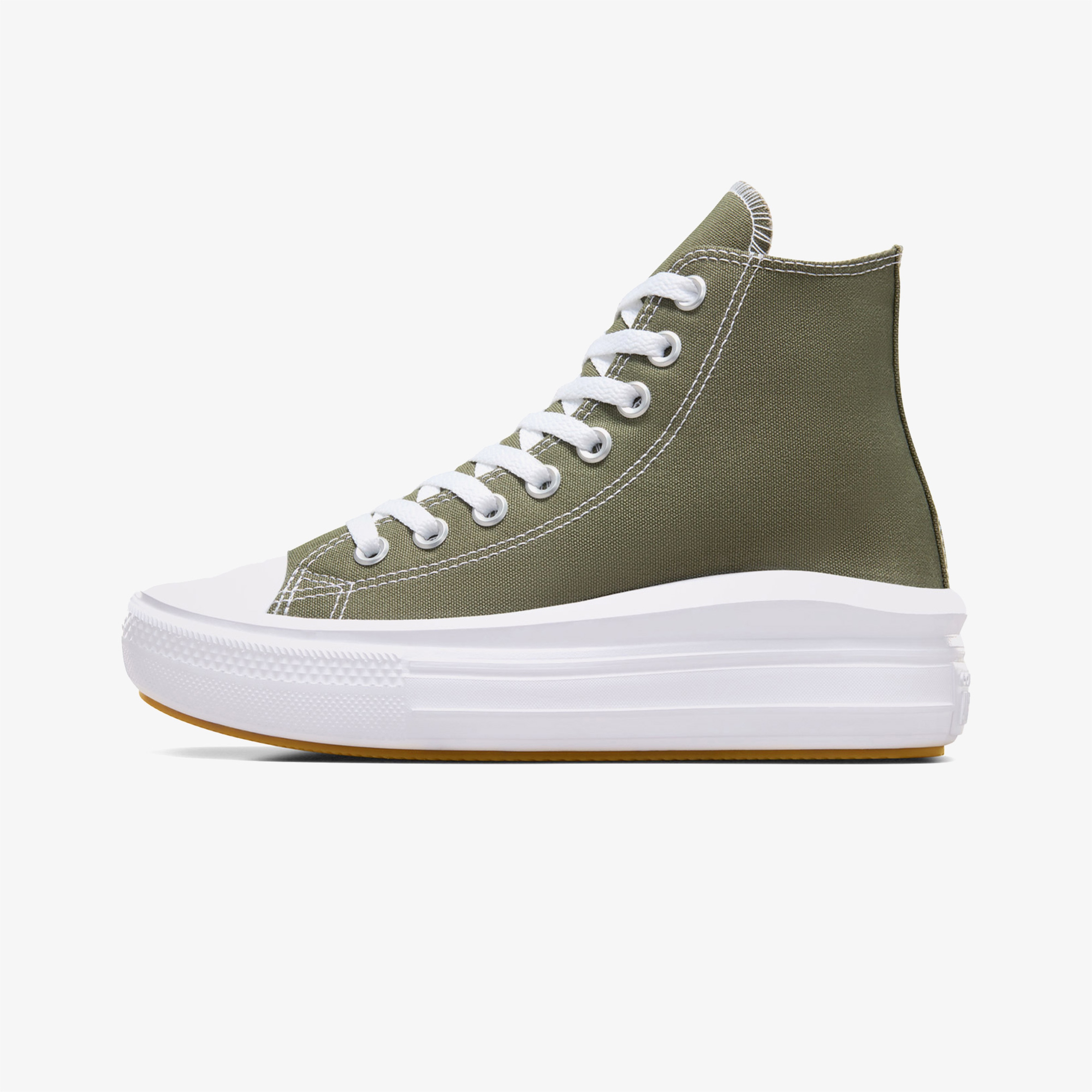 Converse Chuck Taylor All Star Move Platform Unisex Haki Sneaker