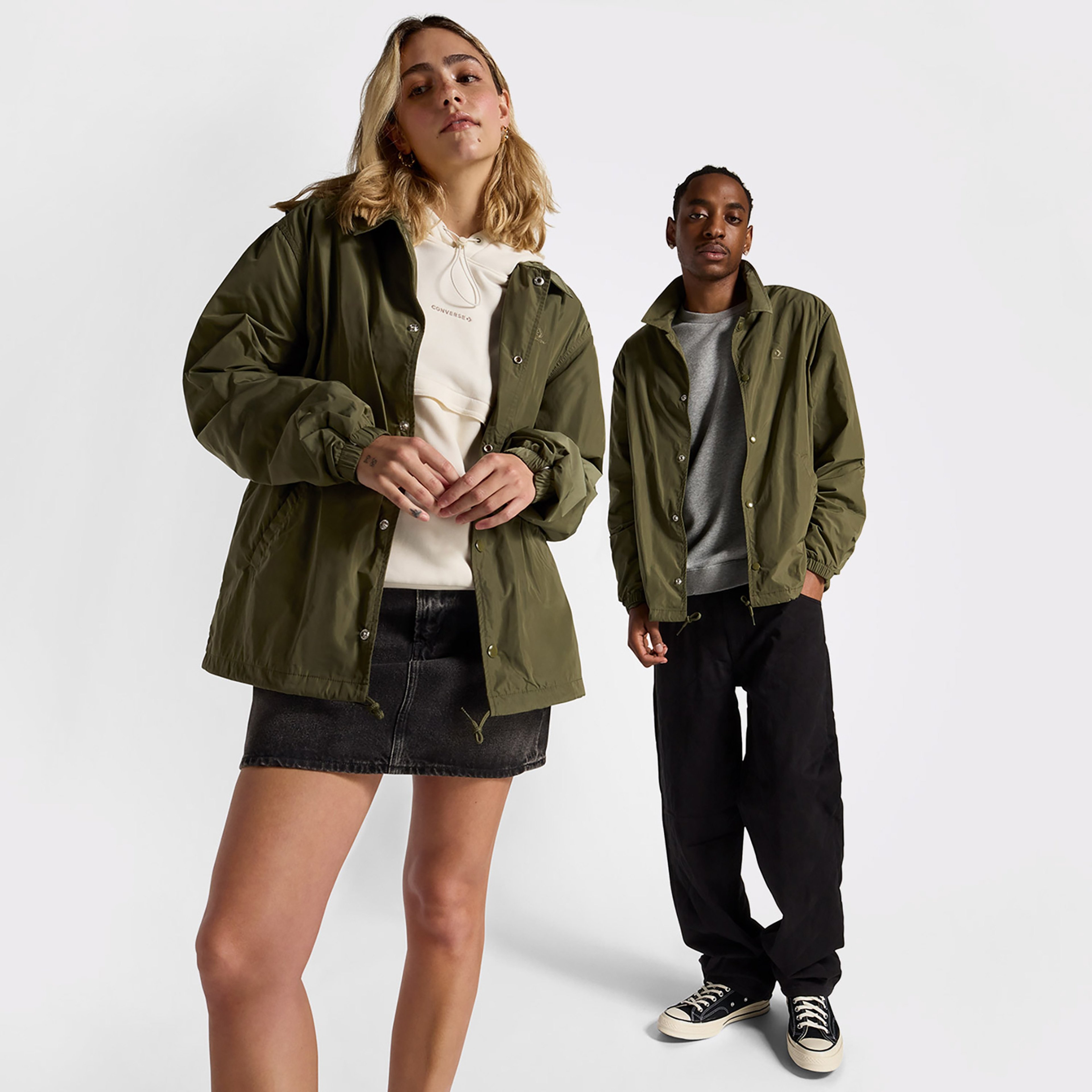 Converse Go-To Unisex Yeşil Ceket