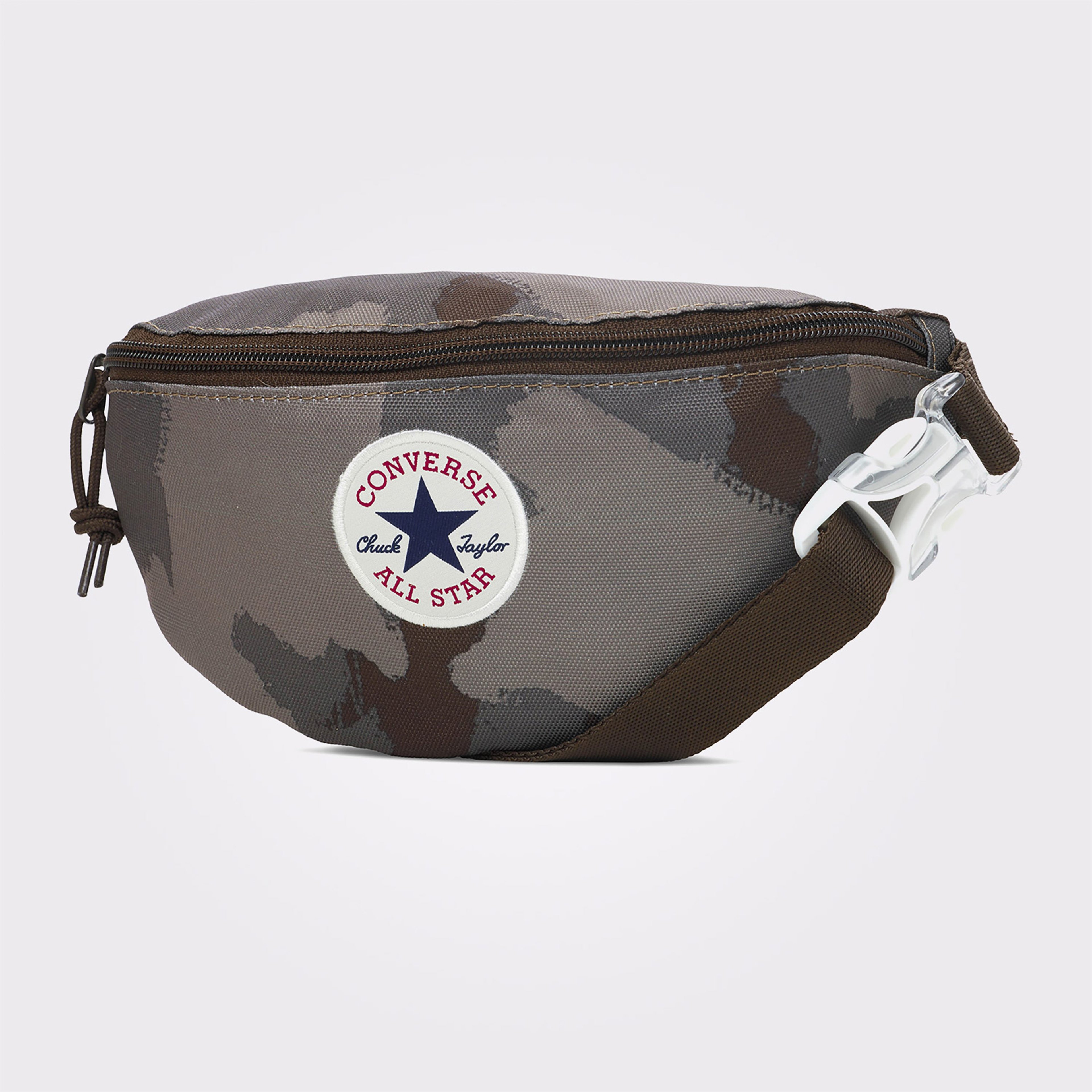 Converse Classic Unisex Desenli Kahverengi Bel Çantası