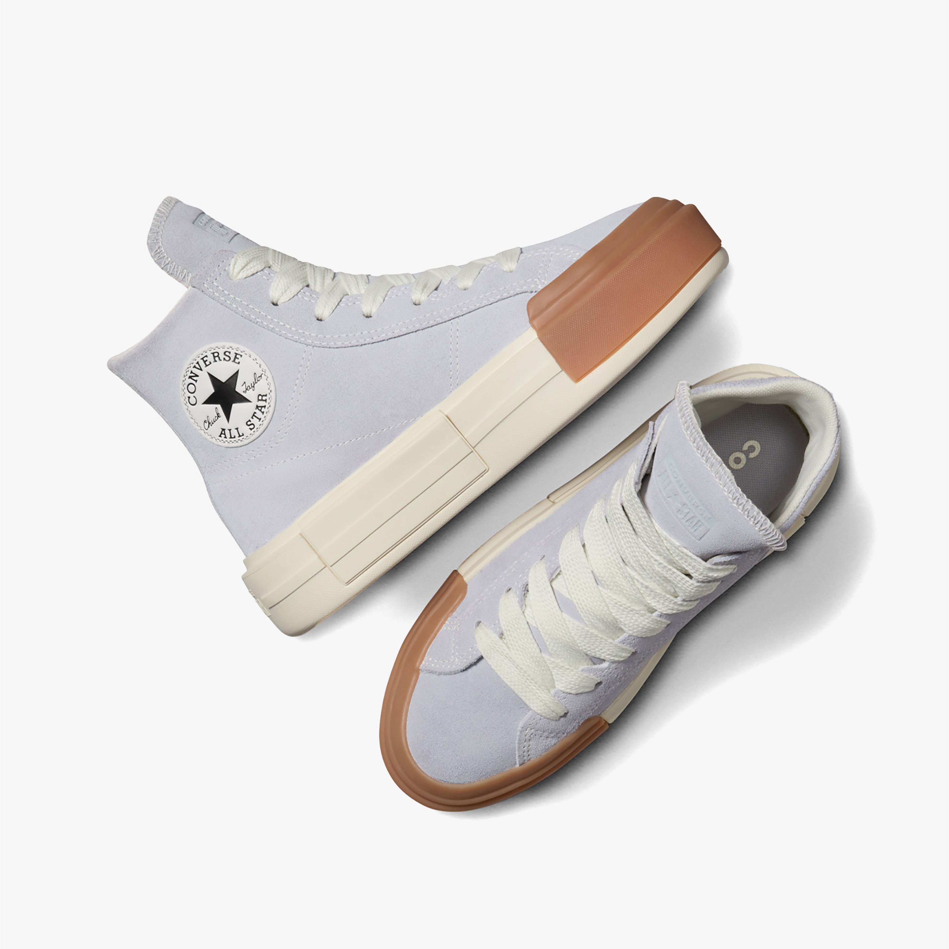 Converse Chuck Taylor All Star Cruise Unisex Lila Süet Platform Sneaker