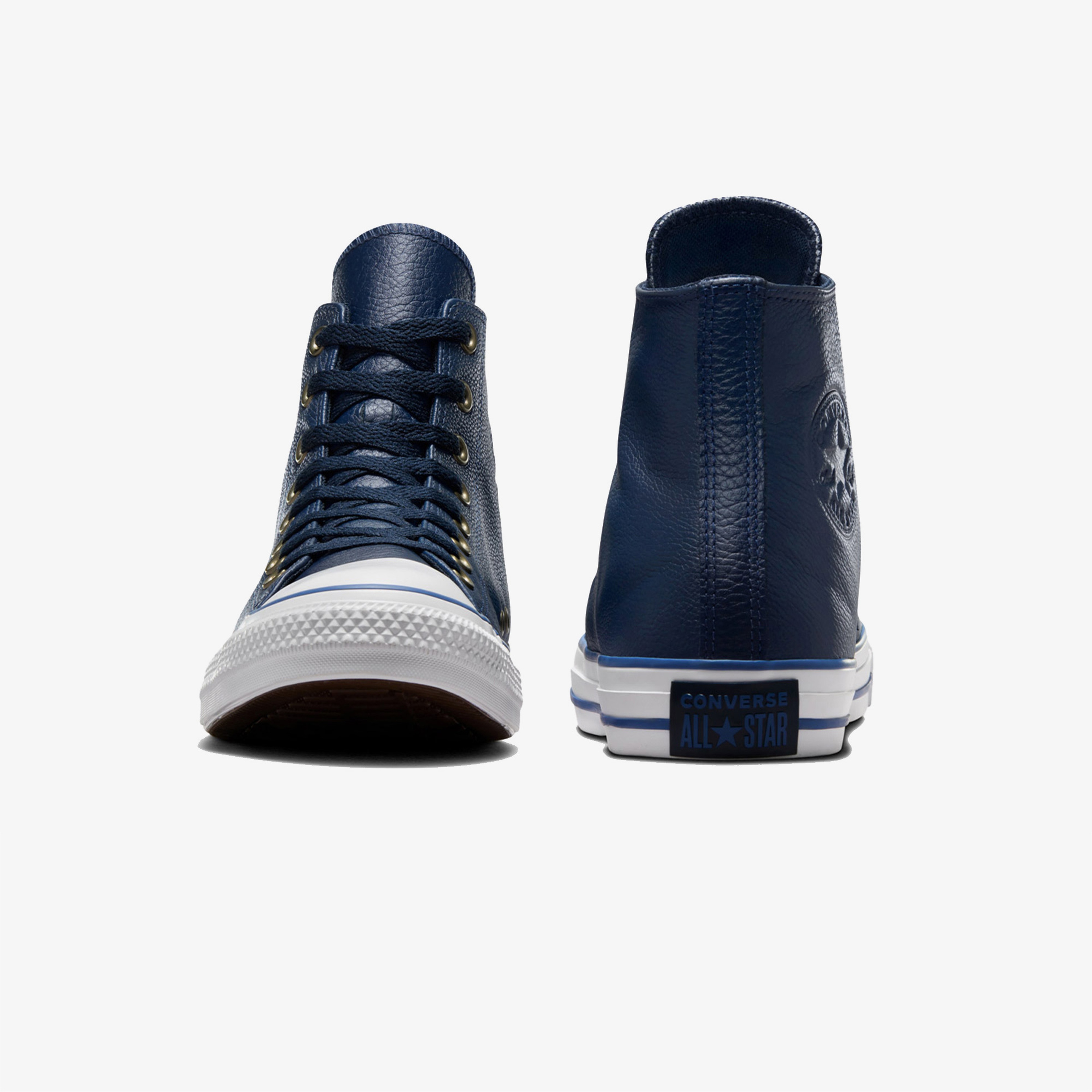 Converse Chuck Taylor All Star Unisex Lacivert Deri Sneaker