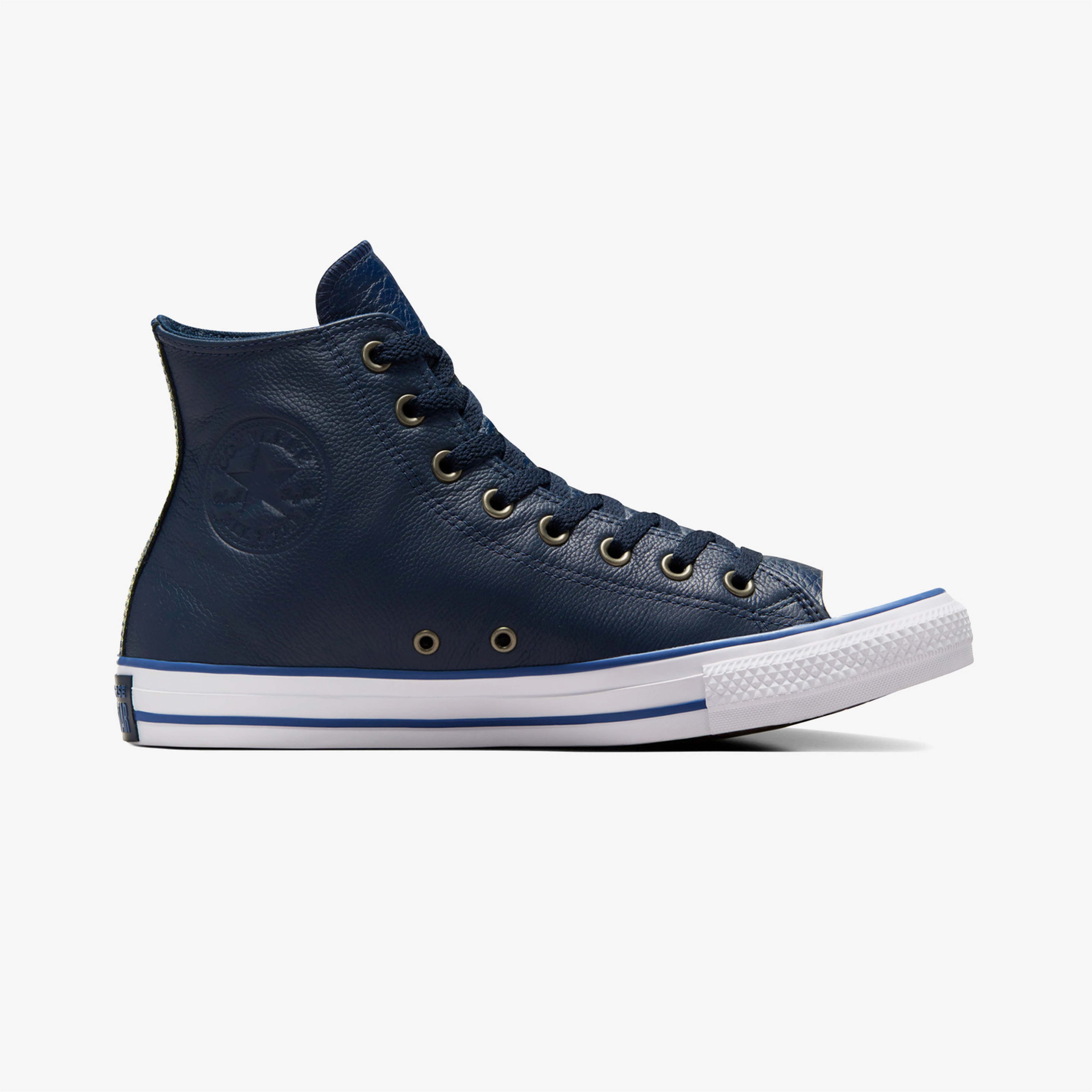 Converse Chuck Taylor All Star Unisex Lacivert Deri Sneaker