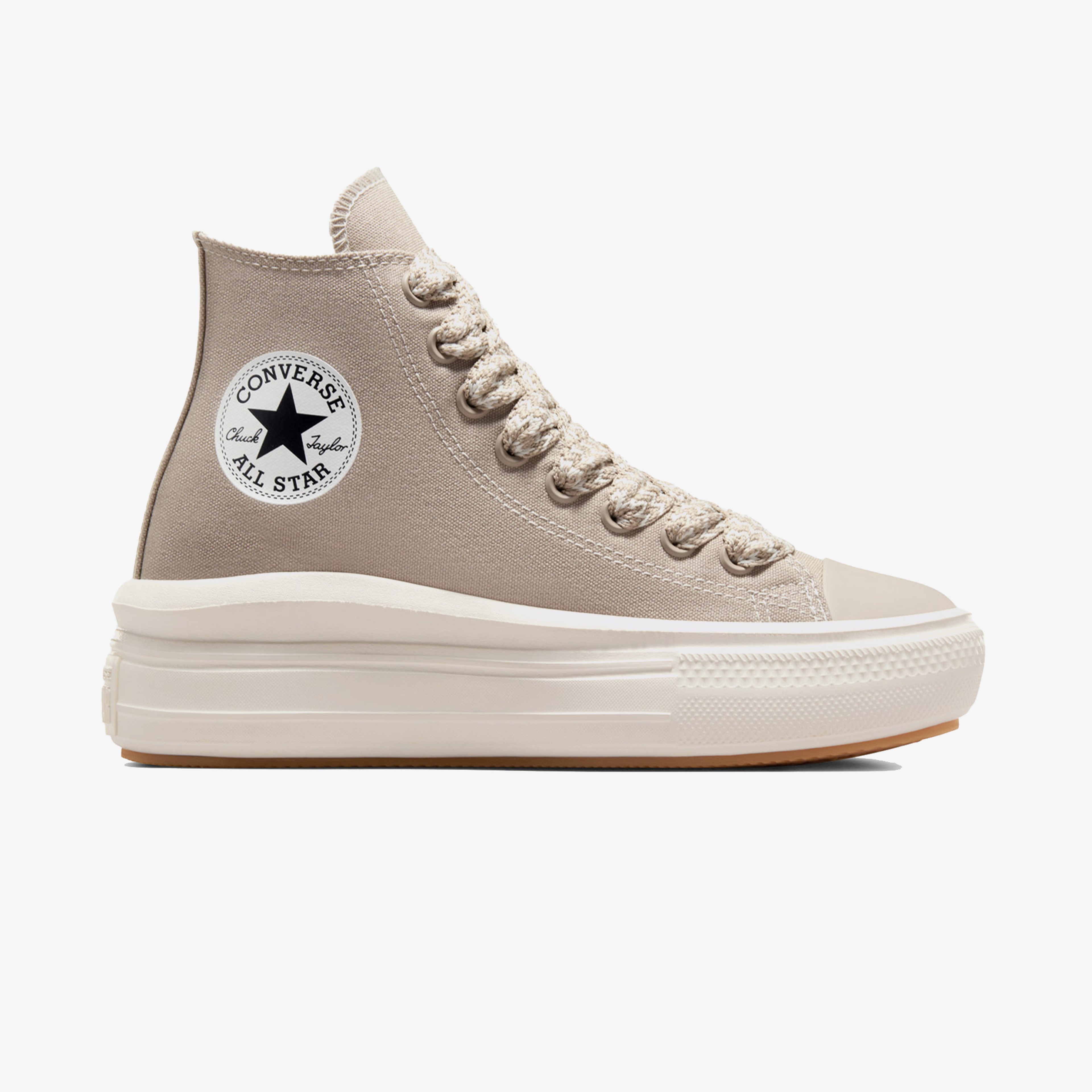 Converse Chuck Taylor All Star Move Platform Unisex Bej Sneaker