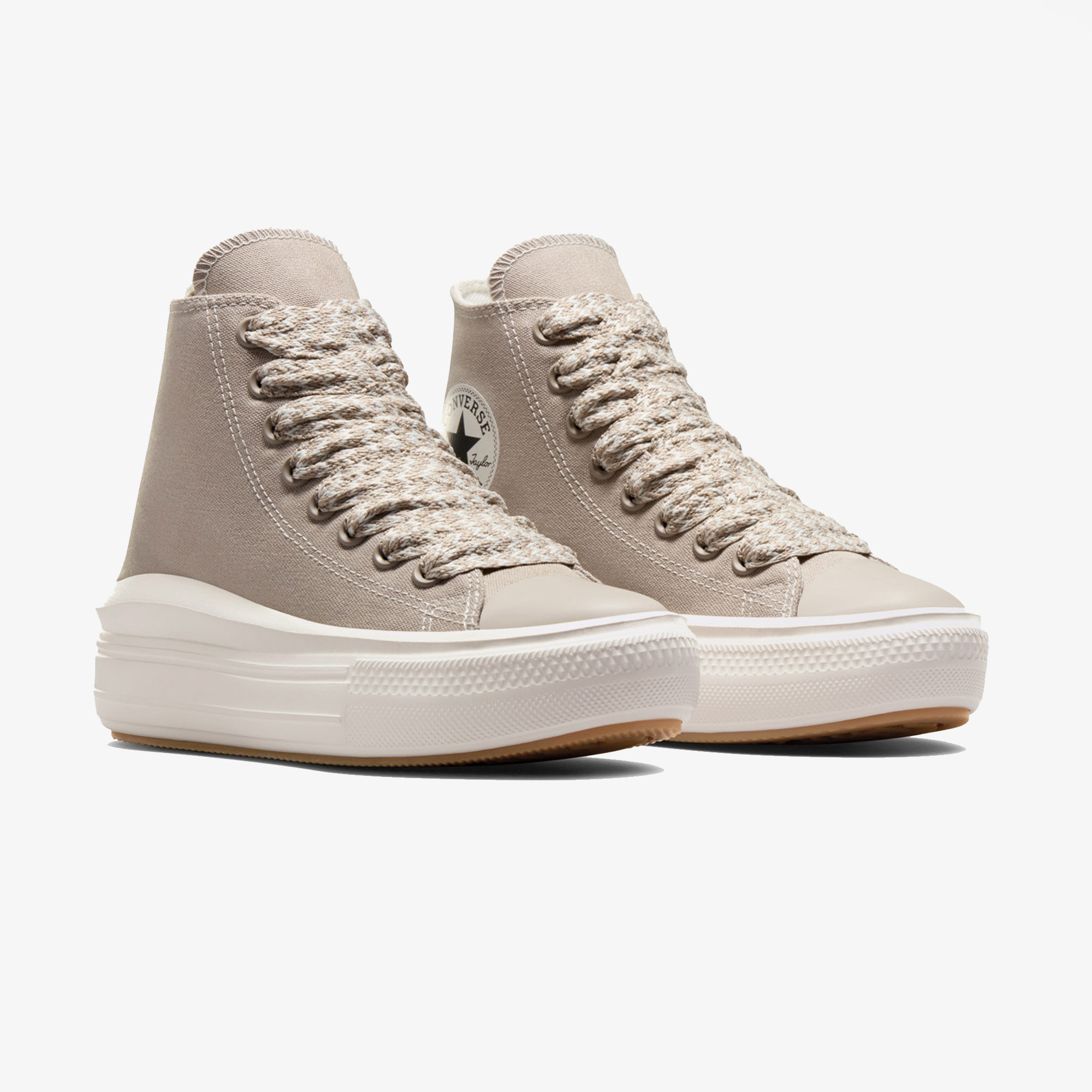 Converse Chuck Taylor All Star Move Platform Unisex Bej Sneaker