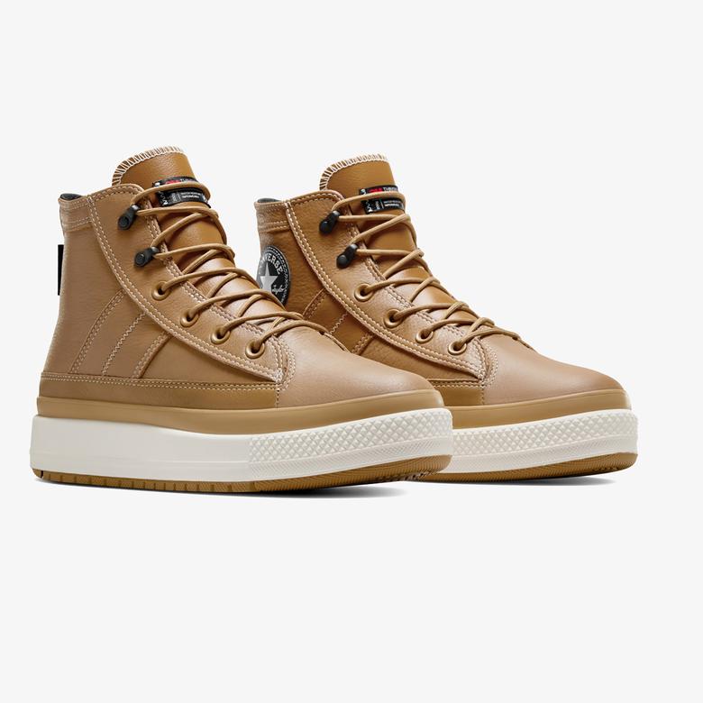 Converse Chuck Taylor All Star Equip Unisex Kahverengi Deri Bot